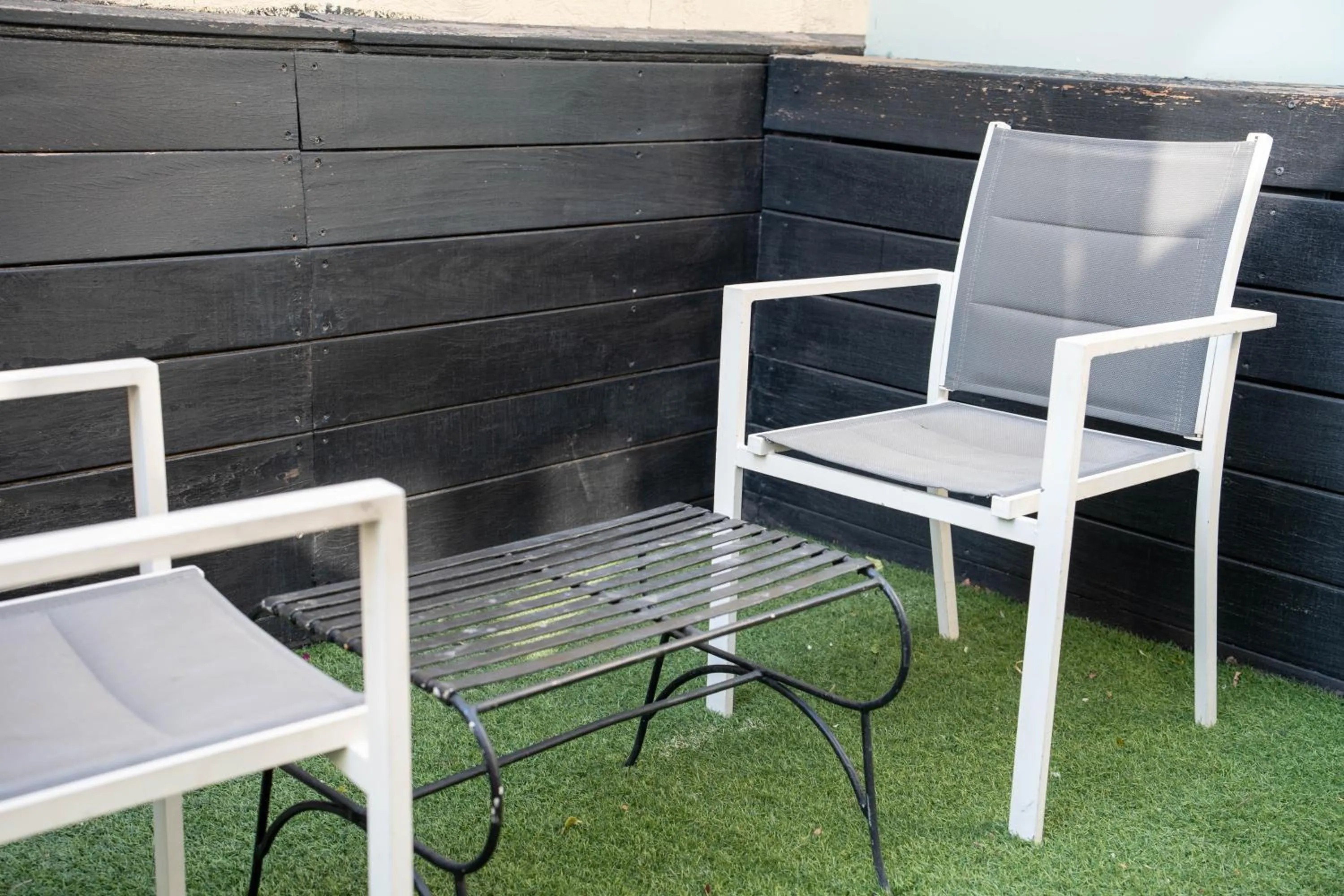 Patio in Garden Hotel Boutique & Events