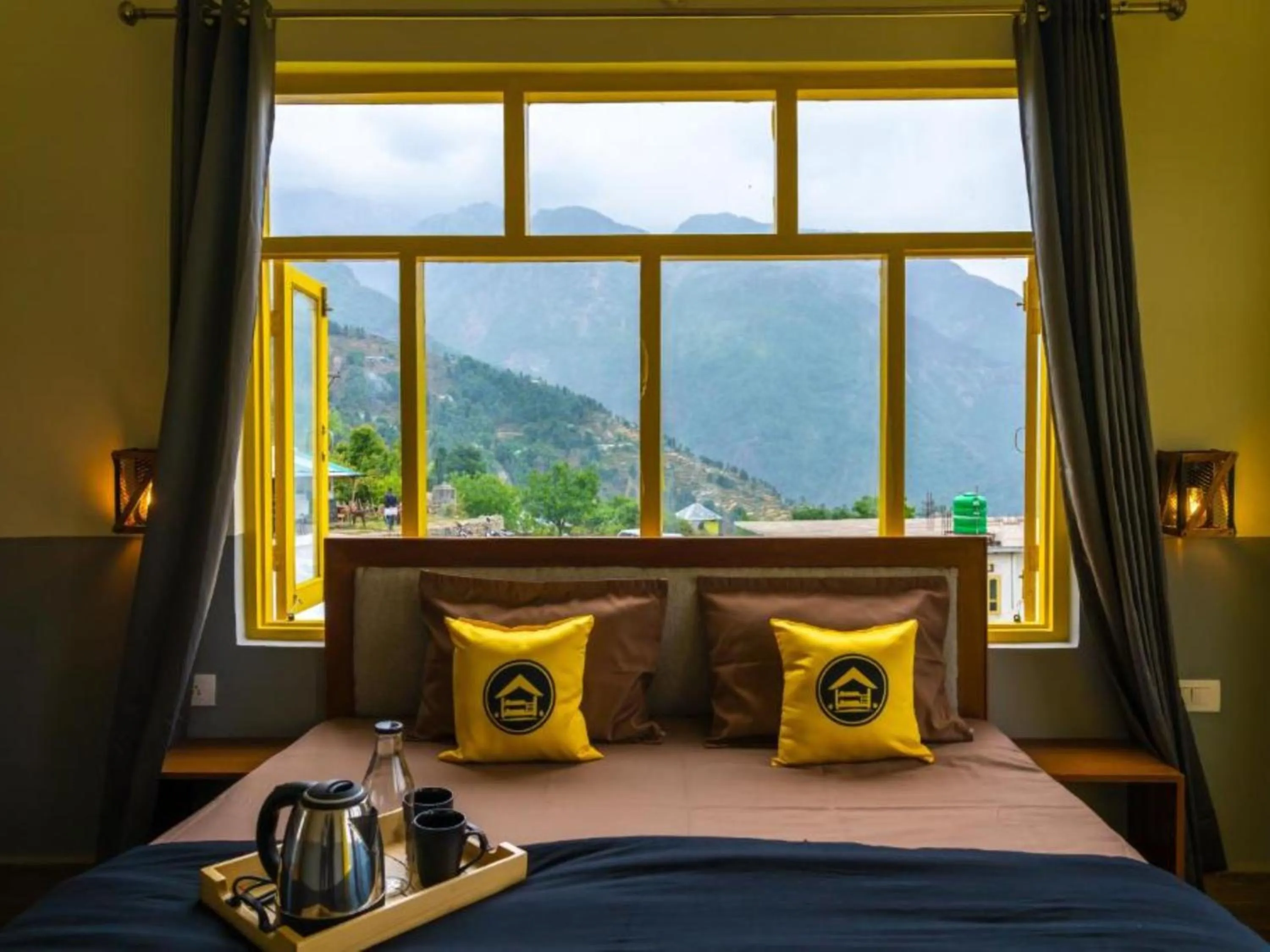 Bed in The Hosteller Kareri