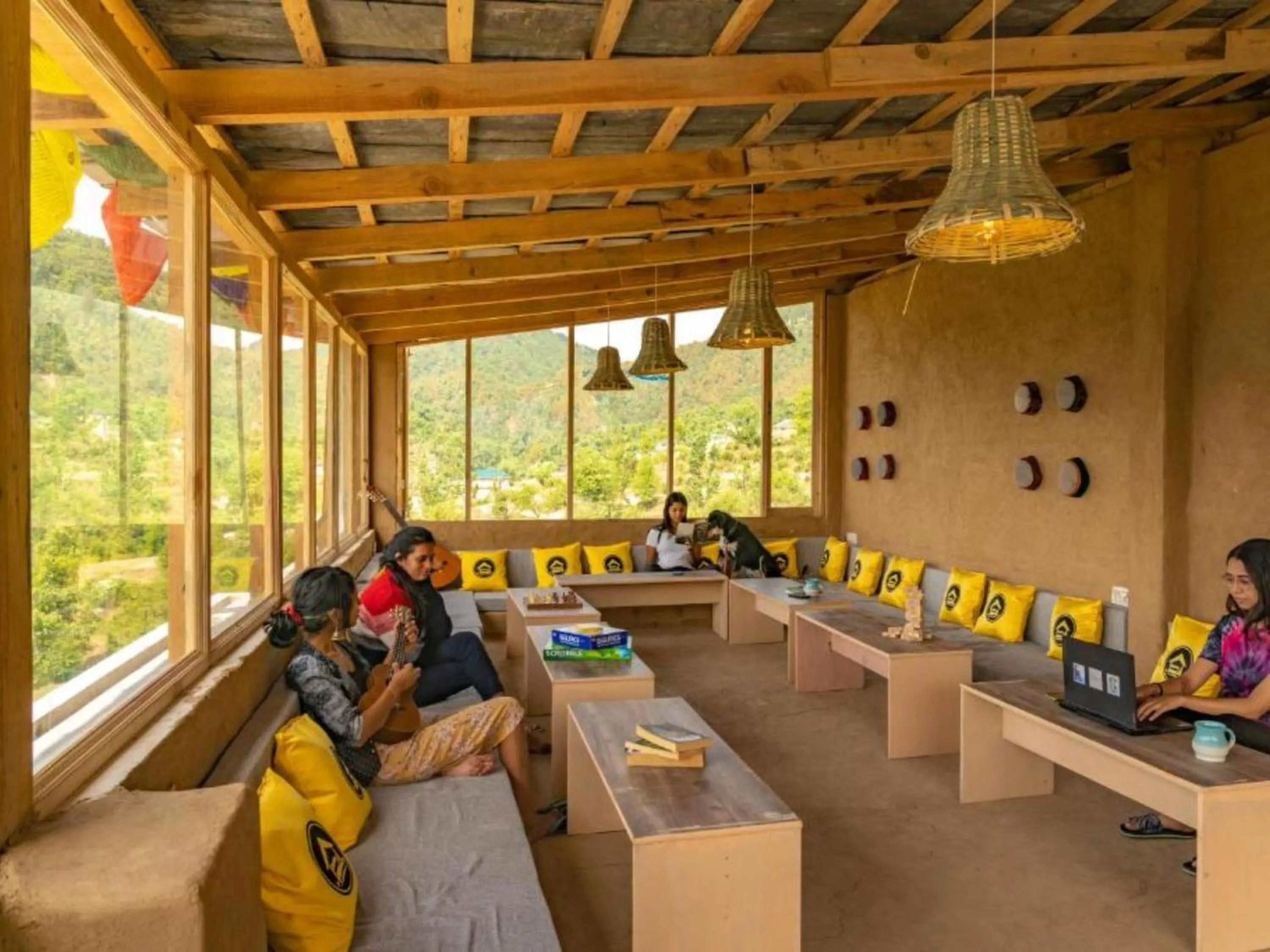 People in The Hosteller Kareri