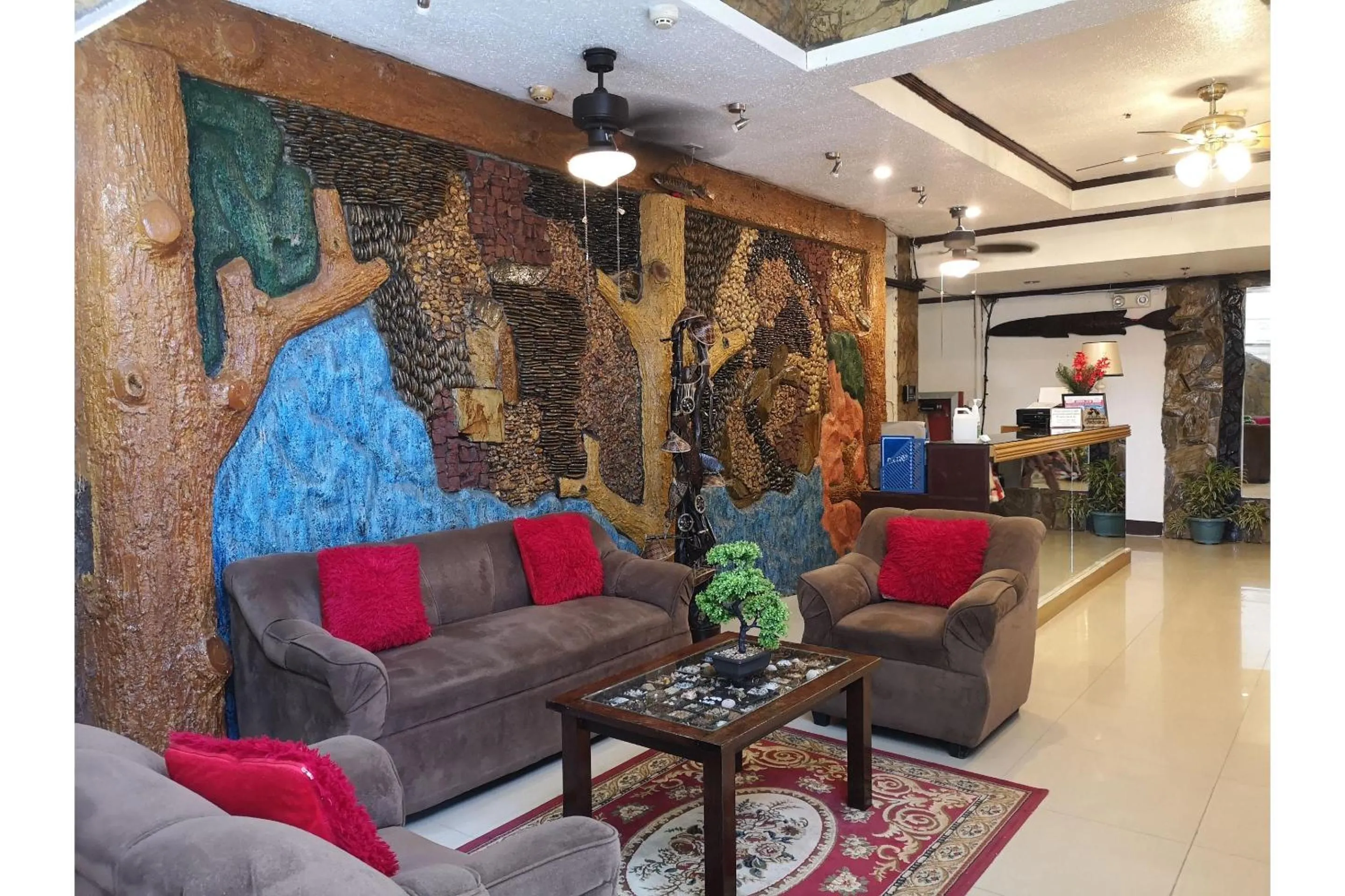 Lobby or reception in OYO 880 Flores De Musa Inn