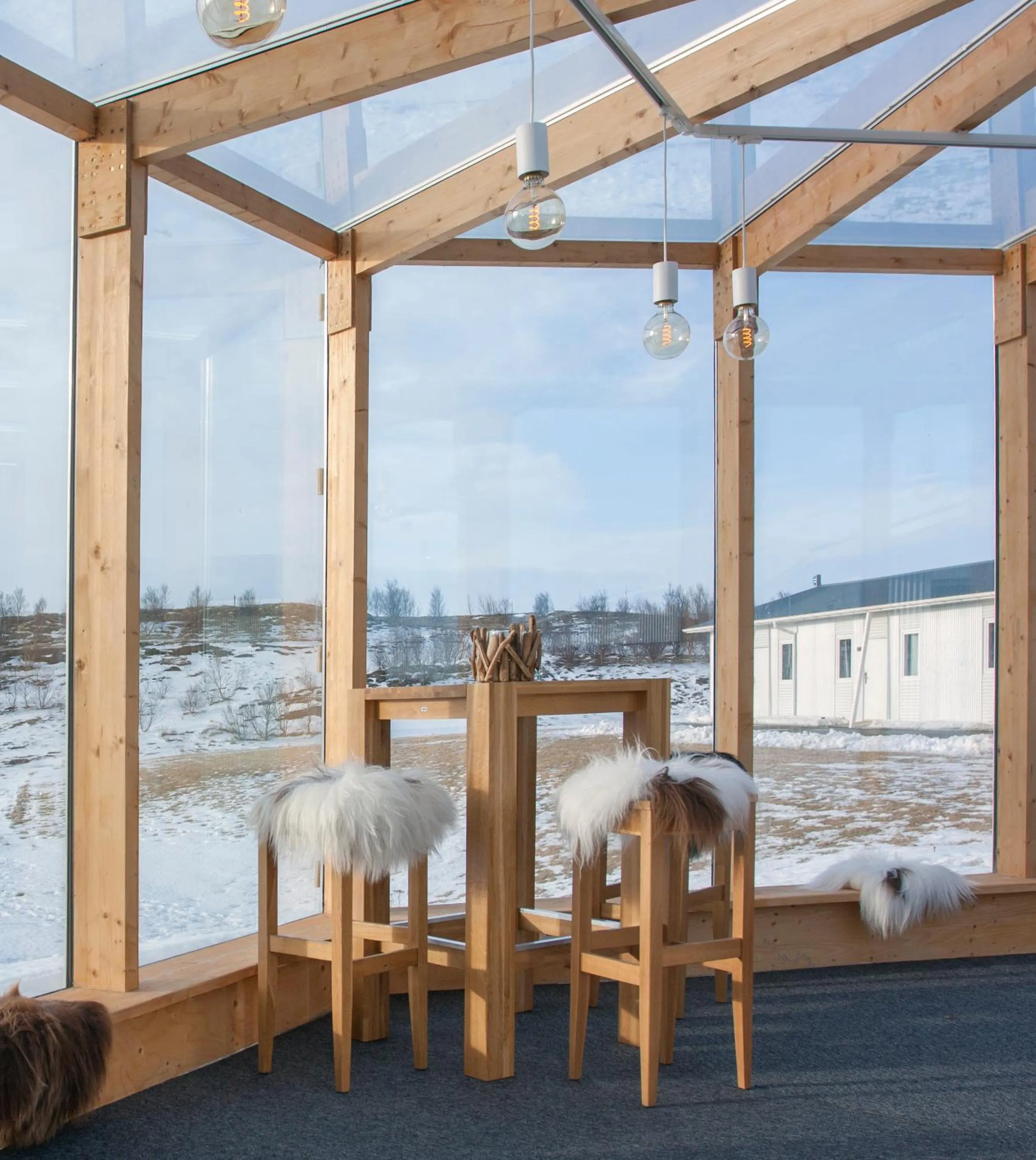 Natural landscape in Stracta Hotel