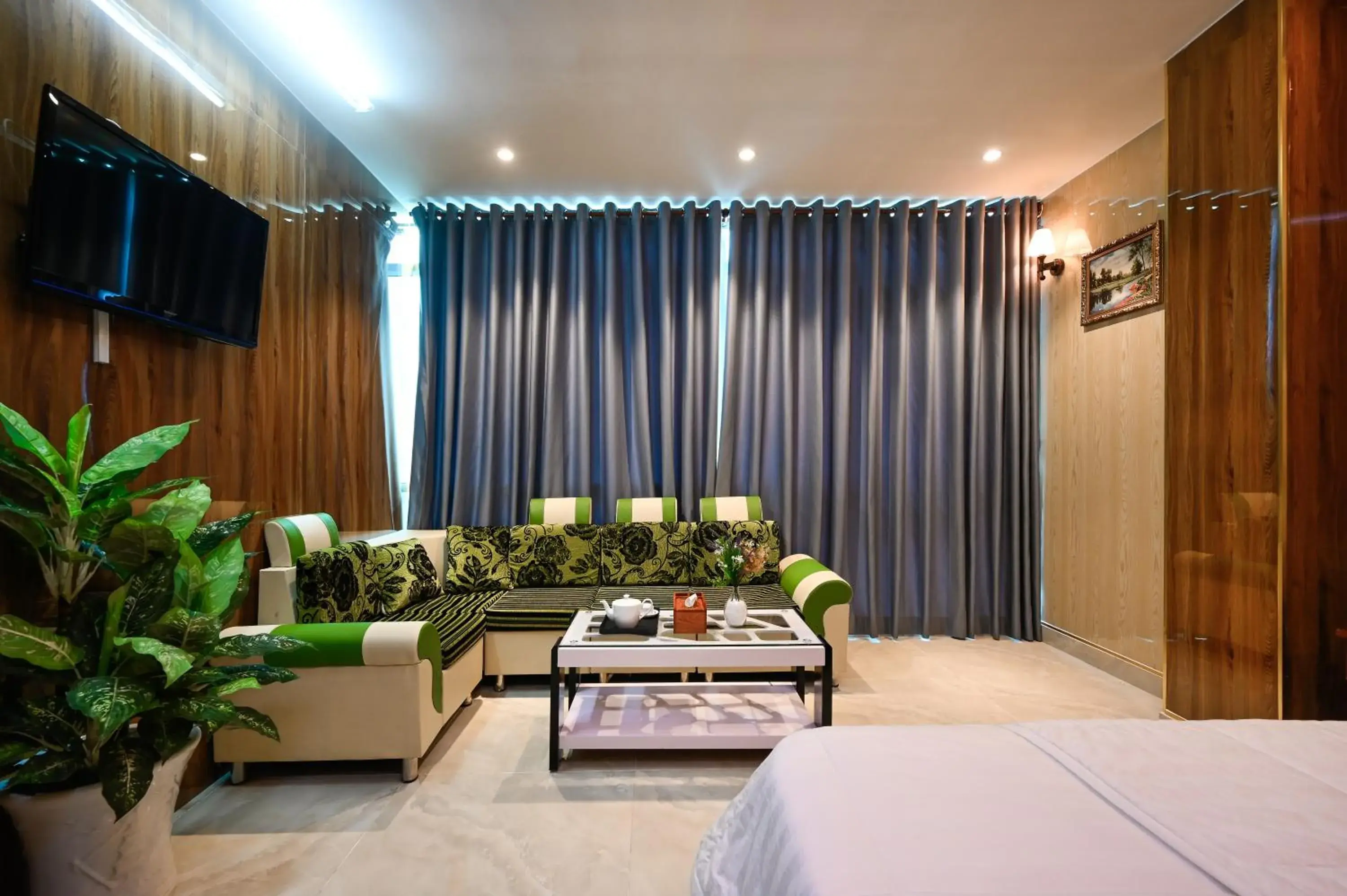 Bed in Ly Ly Hotel Bed in Ly Ly Hotel