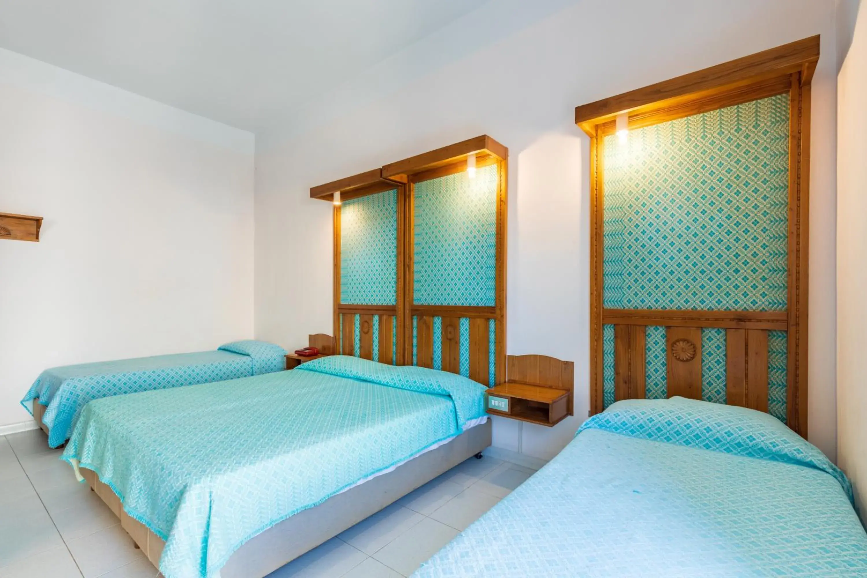 Bed in Albergo Miramare Bed in Albergo Miramare