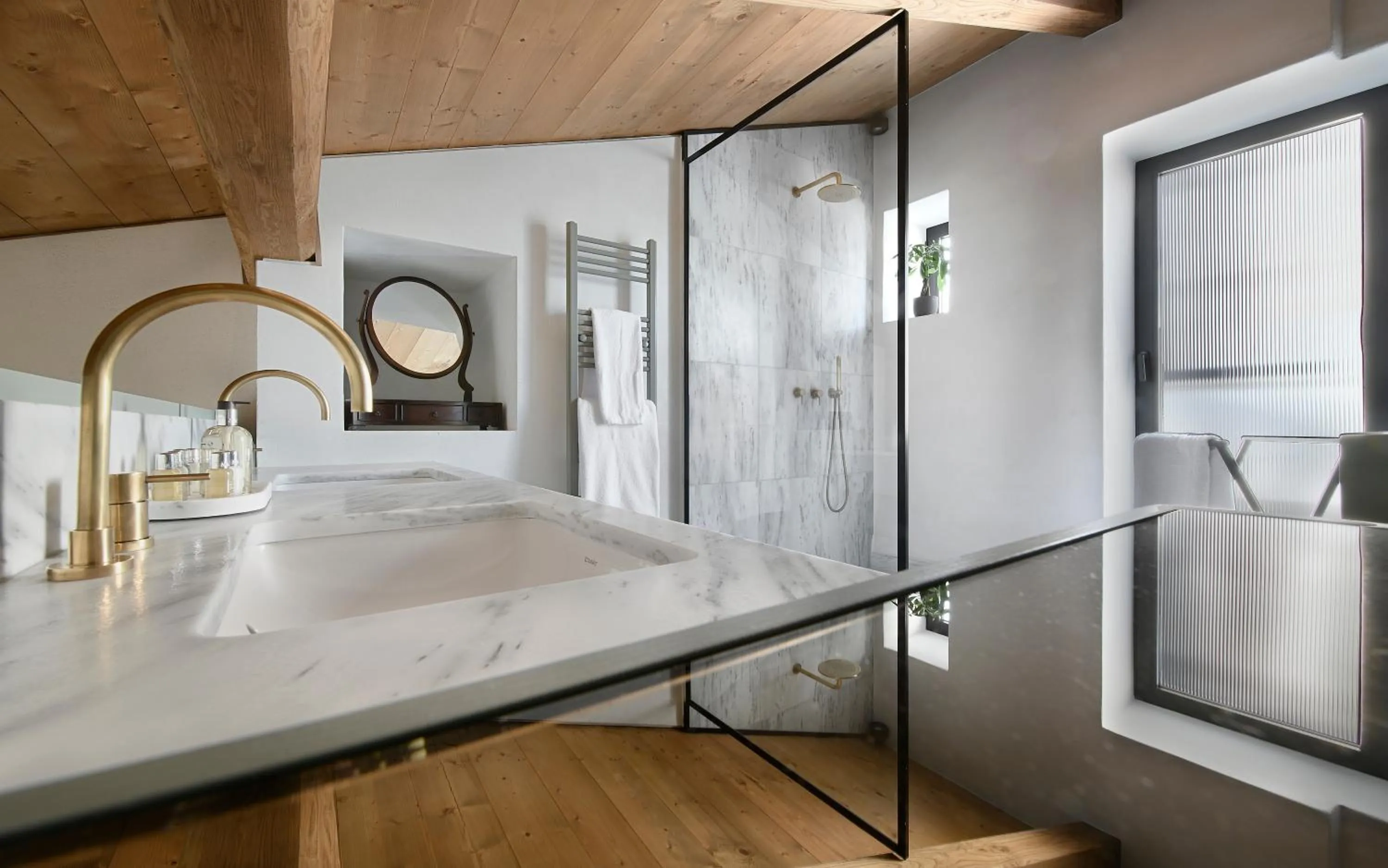 Bathroom in ATHINAIDOS QUARTERS by K&K