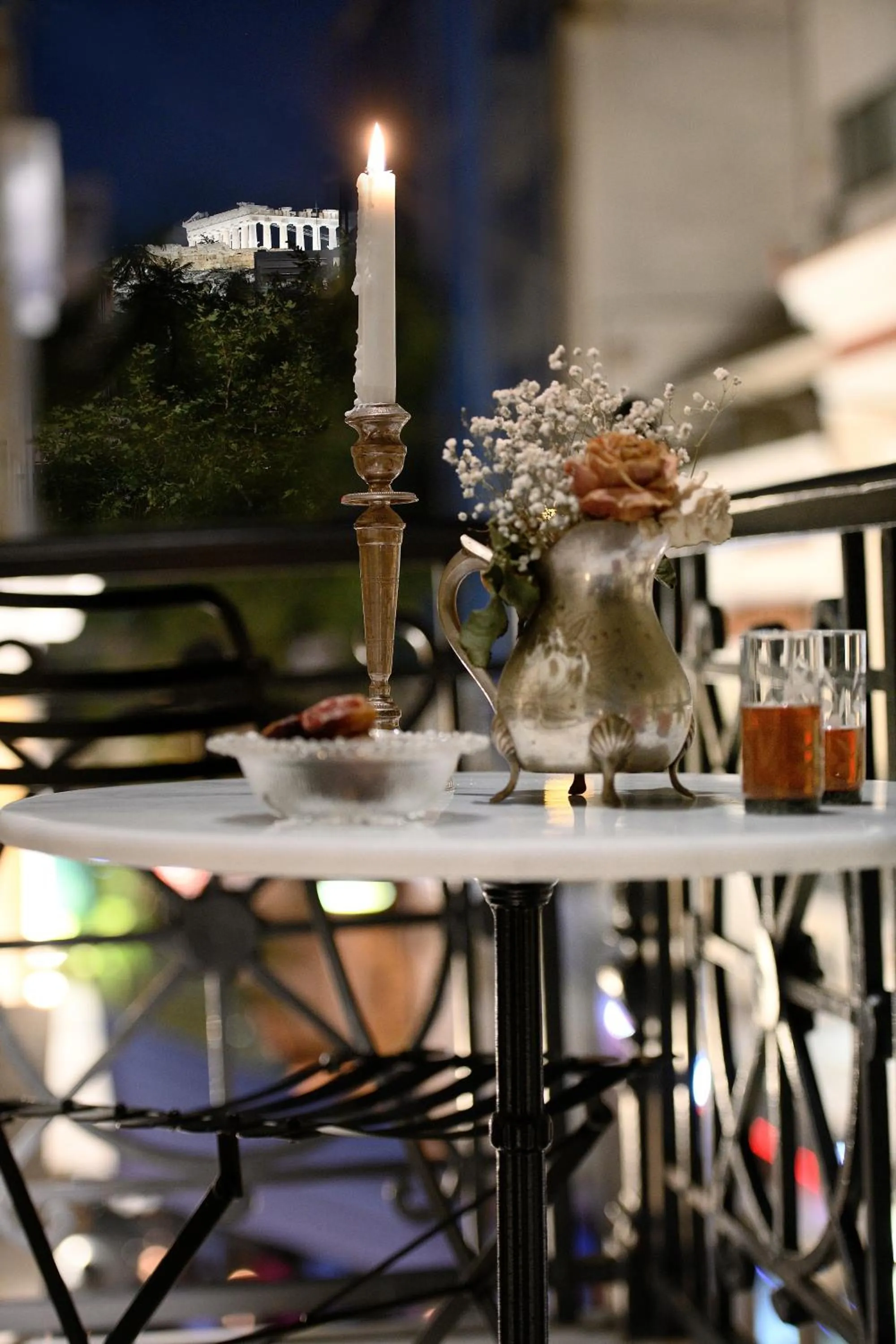 Balcony/Terrace in ATHINAIDOS QUARTERS by K&K