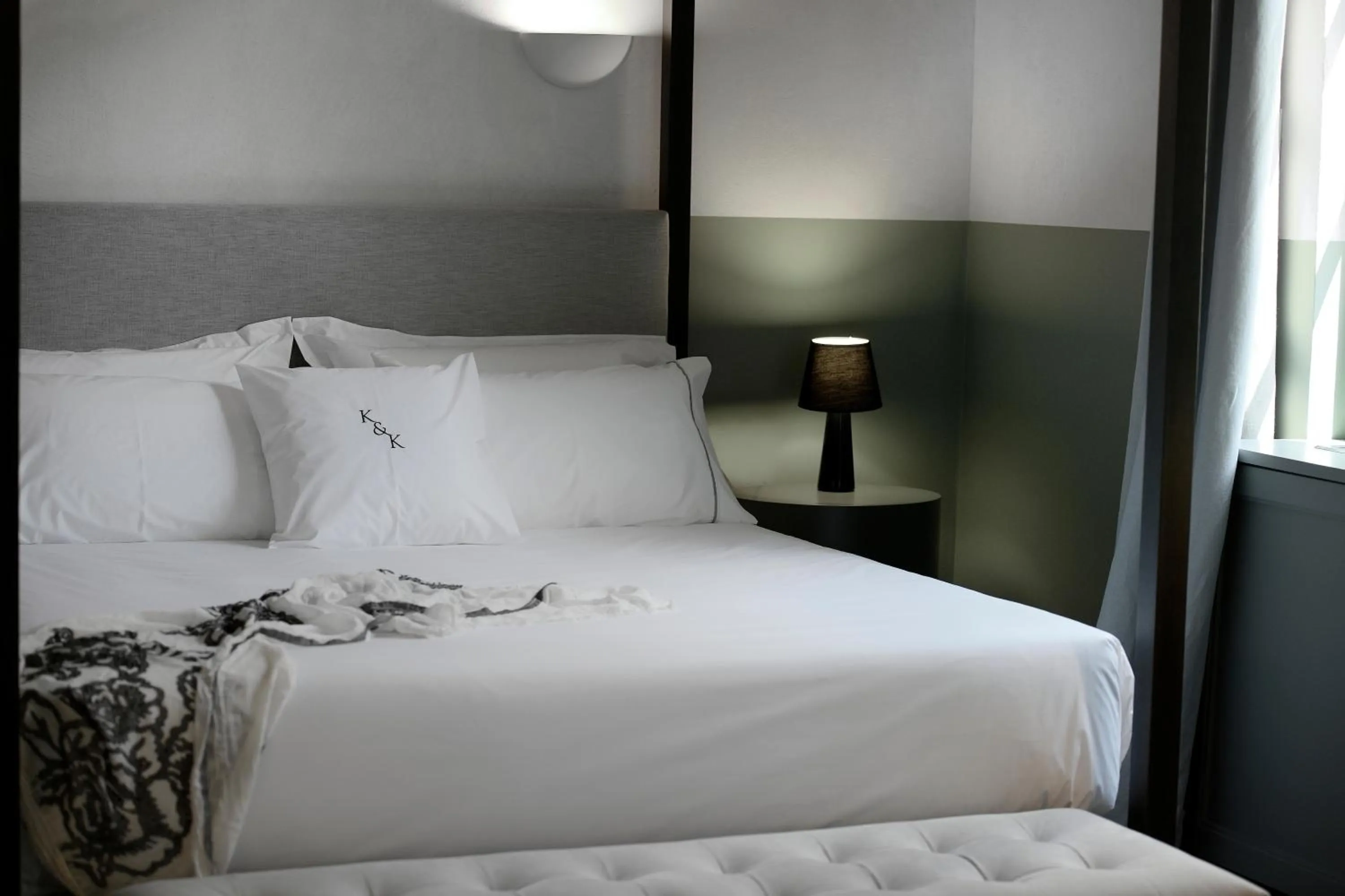 Photo of the whole room, Bed in ATHINAIDOS QUARTERS by K&K