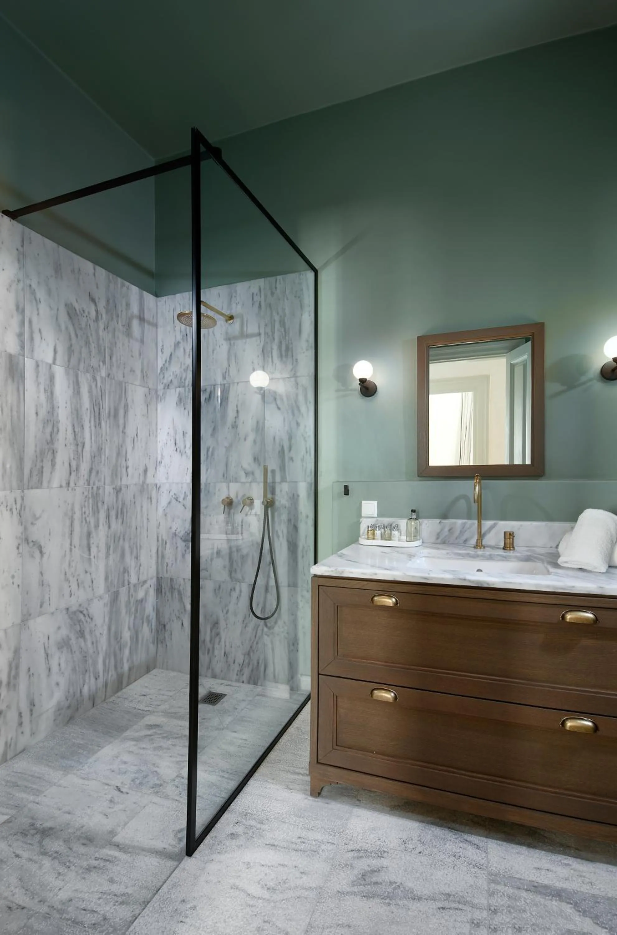 Bathroom in ATHINAIDOS QUARTERS by K&K