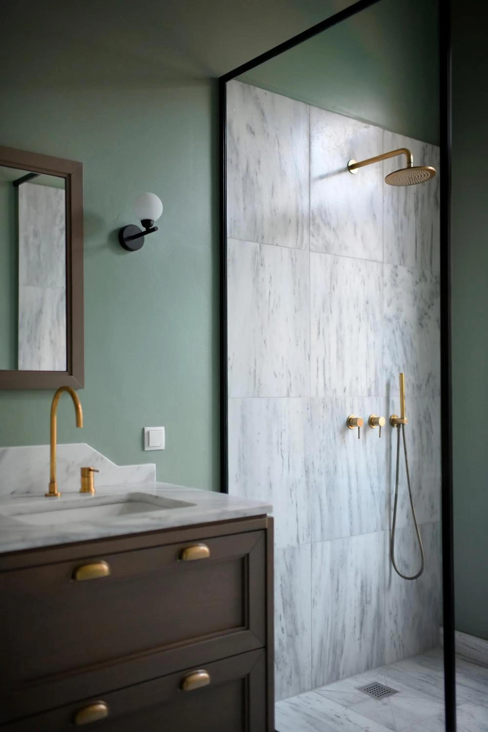 Bathroom in ATHINAIDOS QUARTERS by K&K