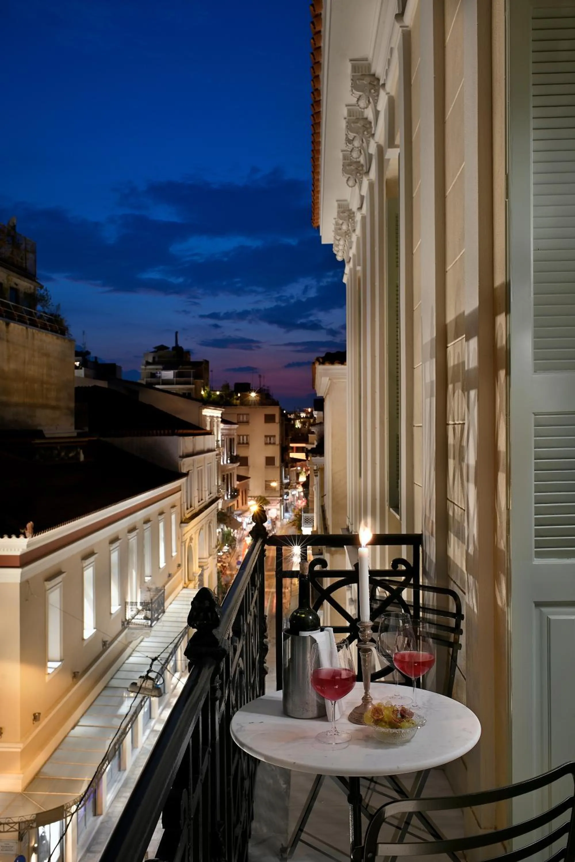 Balcony/Terrace in ATHINAIDOS QUARTERS by K&K