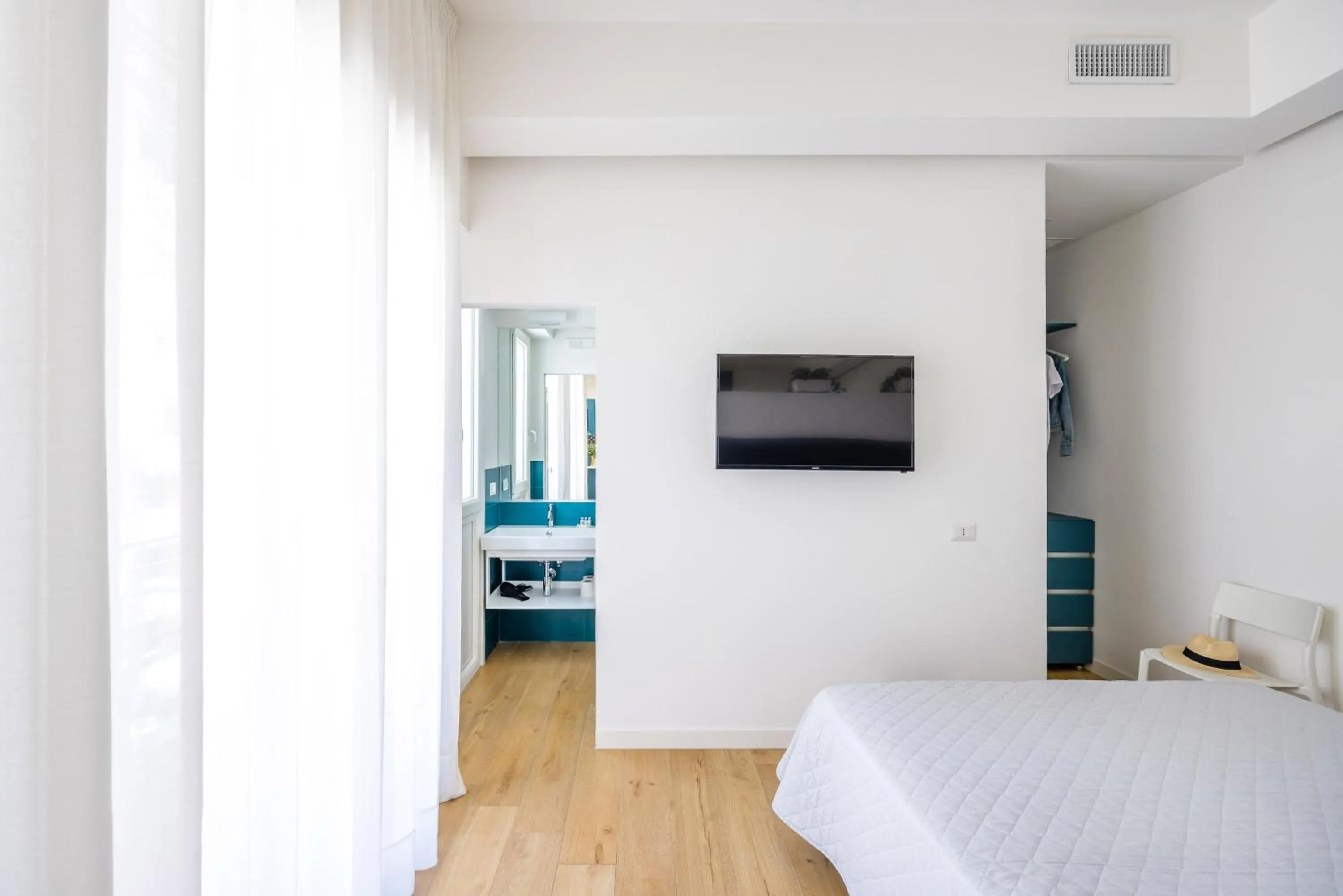 Bedroom, Bed in Residence Panoramic