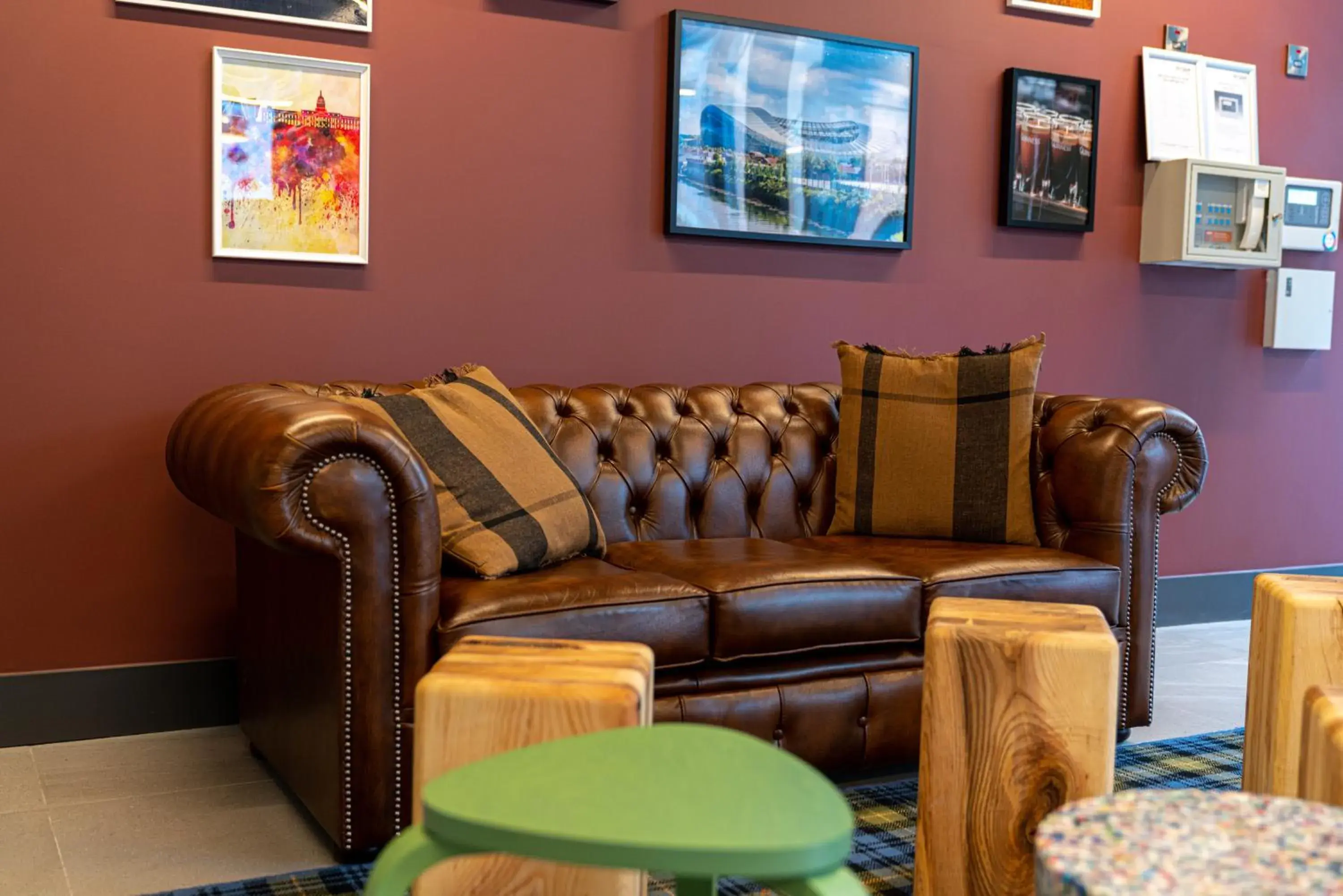 Lobby or reception in easyHotel Dublin Lobby or reception in easyHotel Dublin