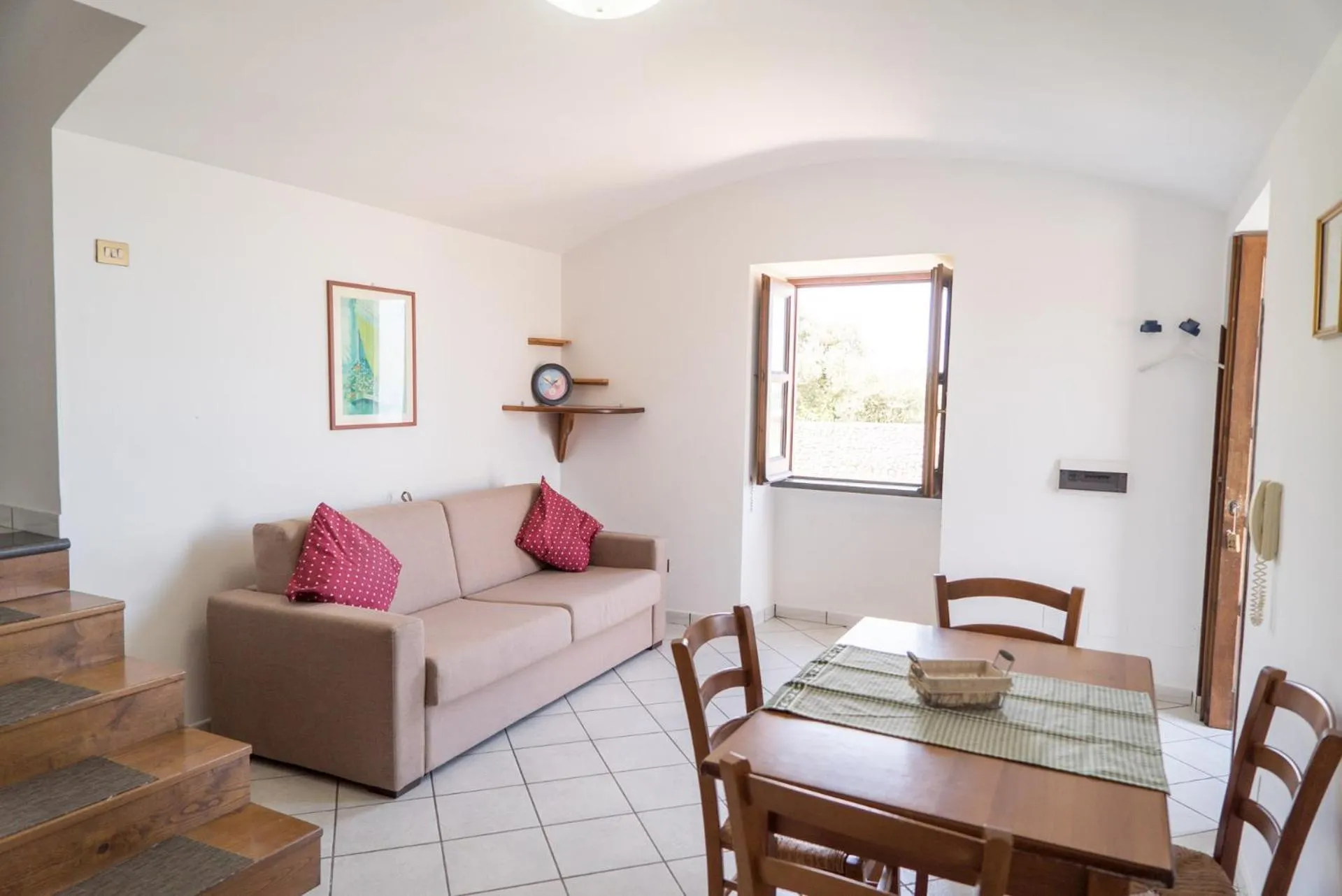 Living room in Il Casale del Golfo