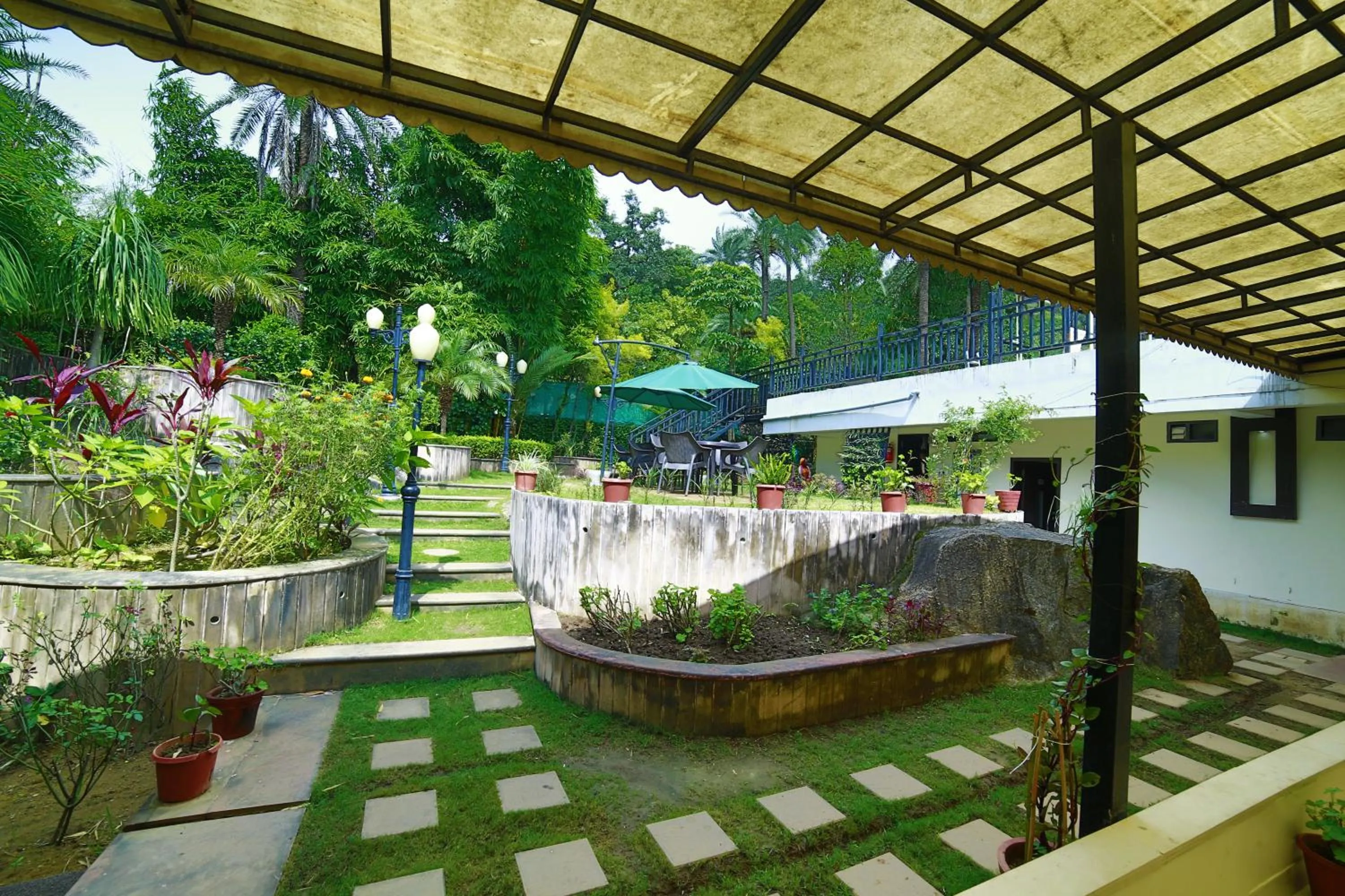 Balcony/Terrace in Hotel Shiv Villa