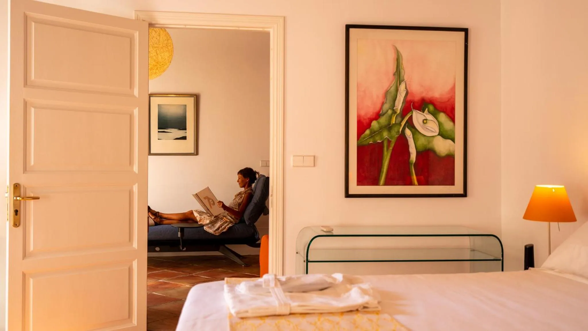 Bed in Hotel Can Verdera