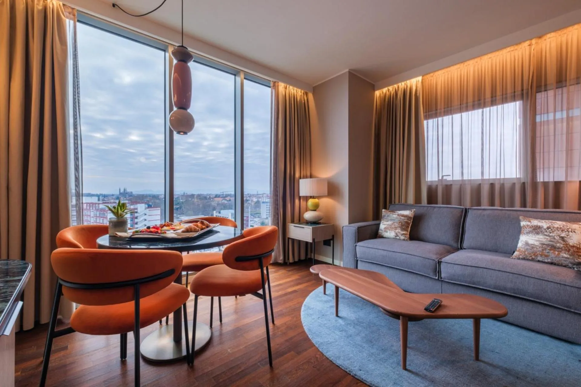 Living room in Savhotel Mantegna Padova