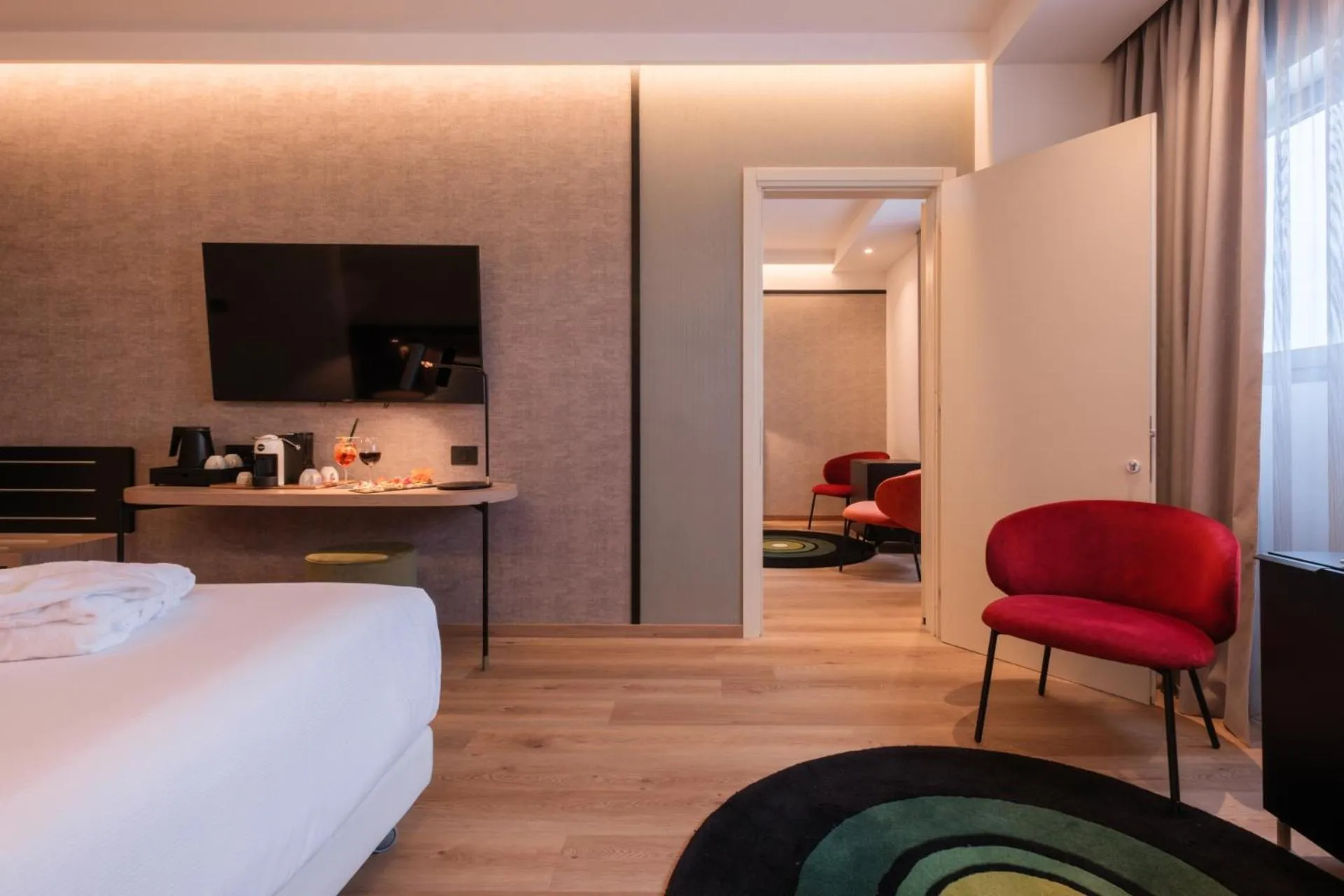 Bed in Savhotel Mantegna Padova