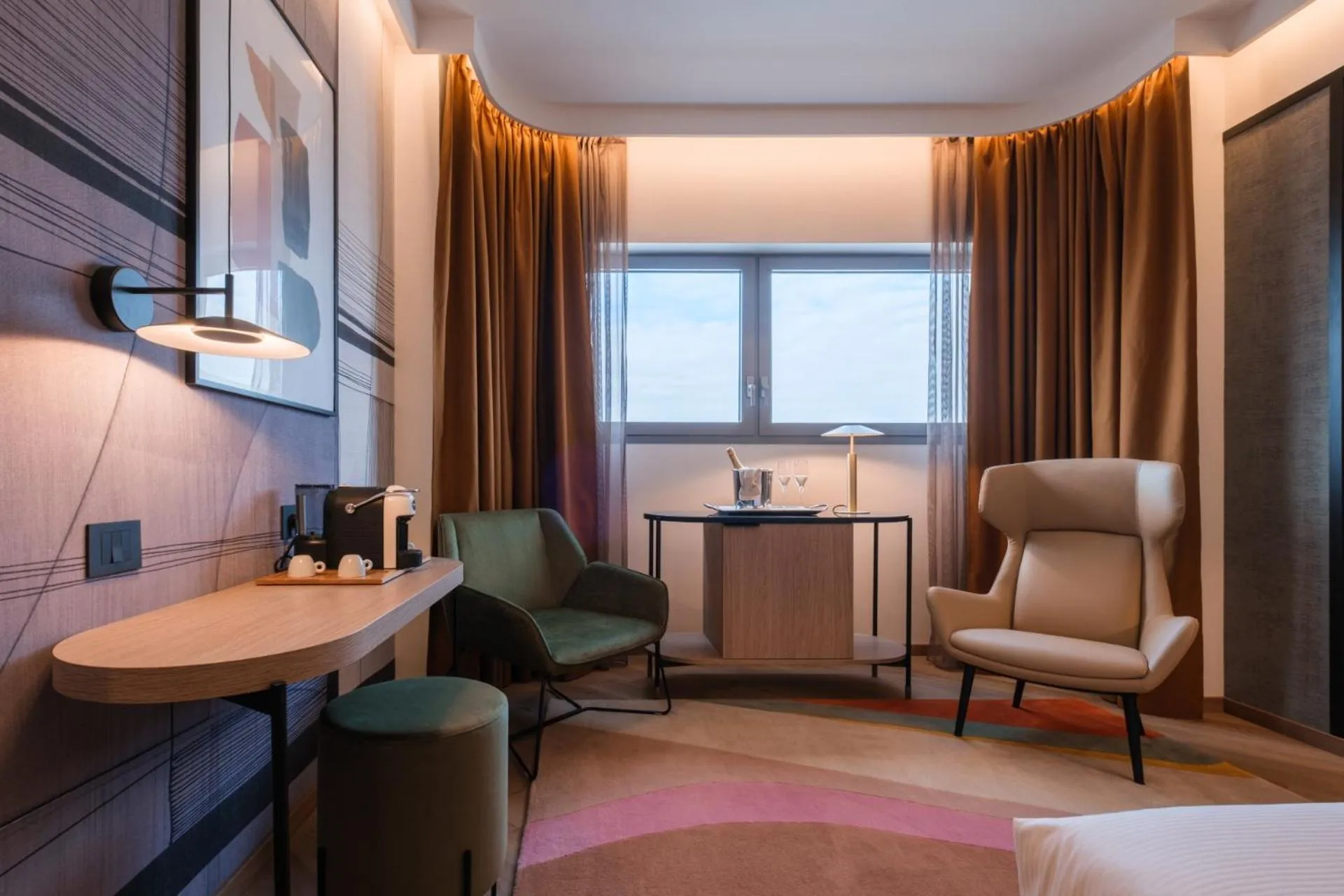 Bedroom in Savhotel Mantegna Padova