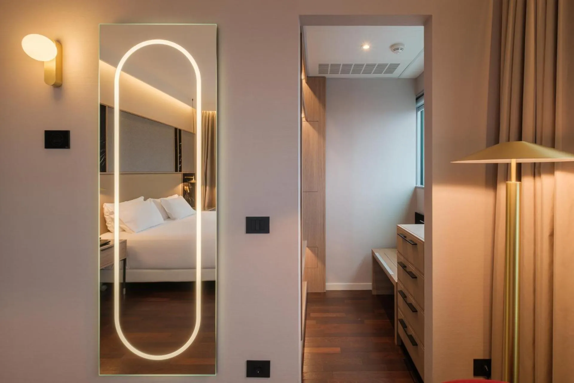 Bedroom, Bed in Savhotel Mantegna Padova