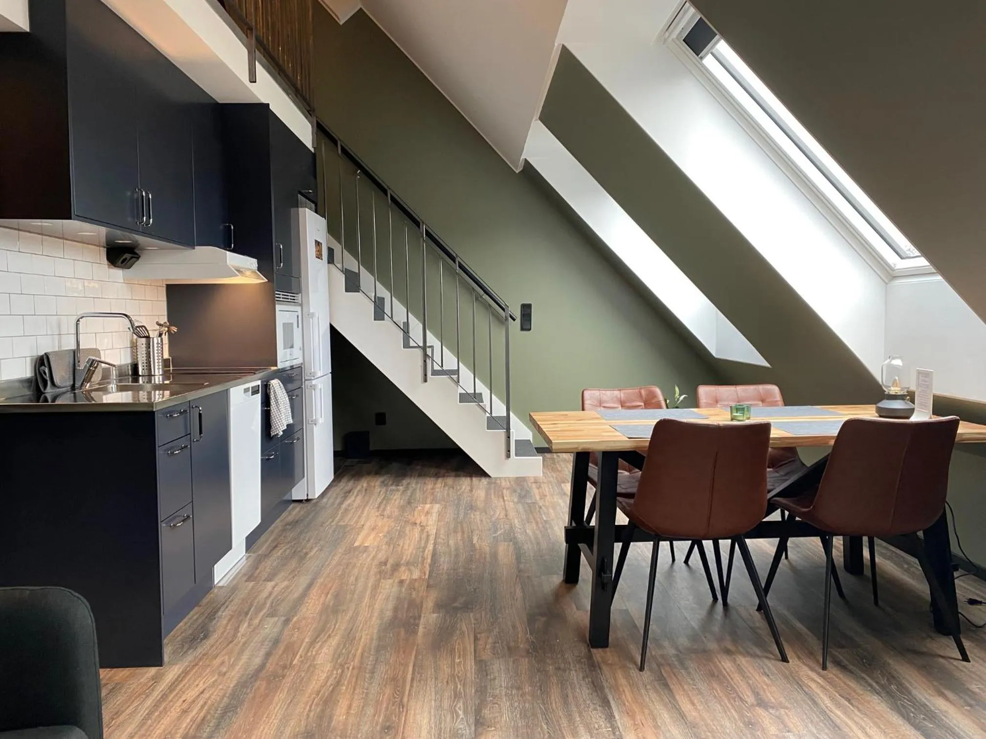 Kitchen or kitchenette in Magnolia House Sollentuna