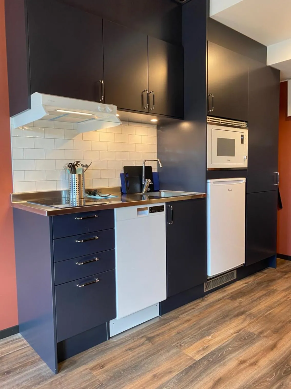 Kitchen or kitchenette in Magnolia House Sollentuna