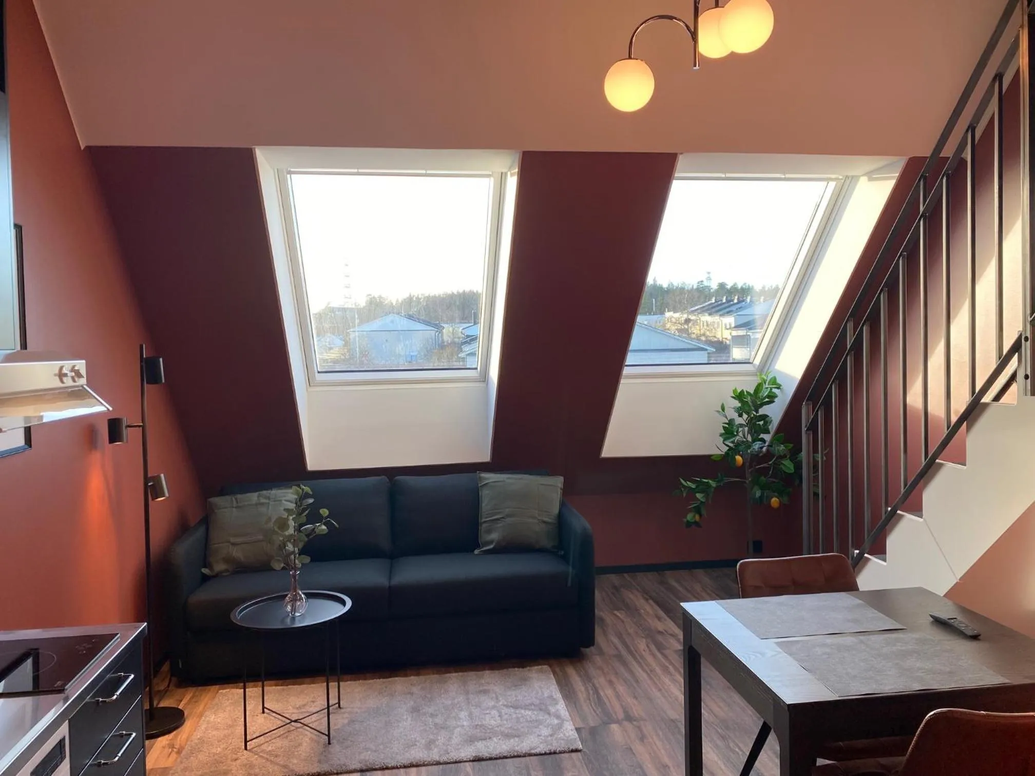 Seating area in Magnolia House Sollentuna