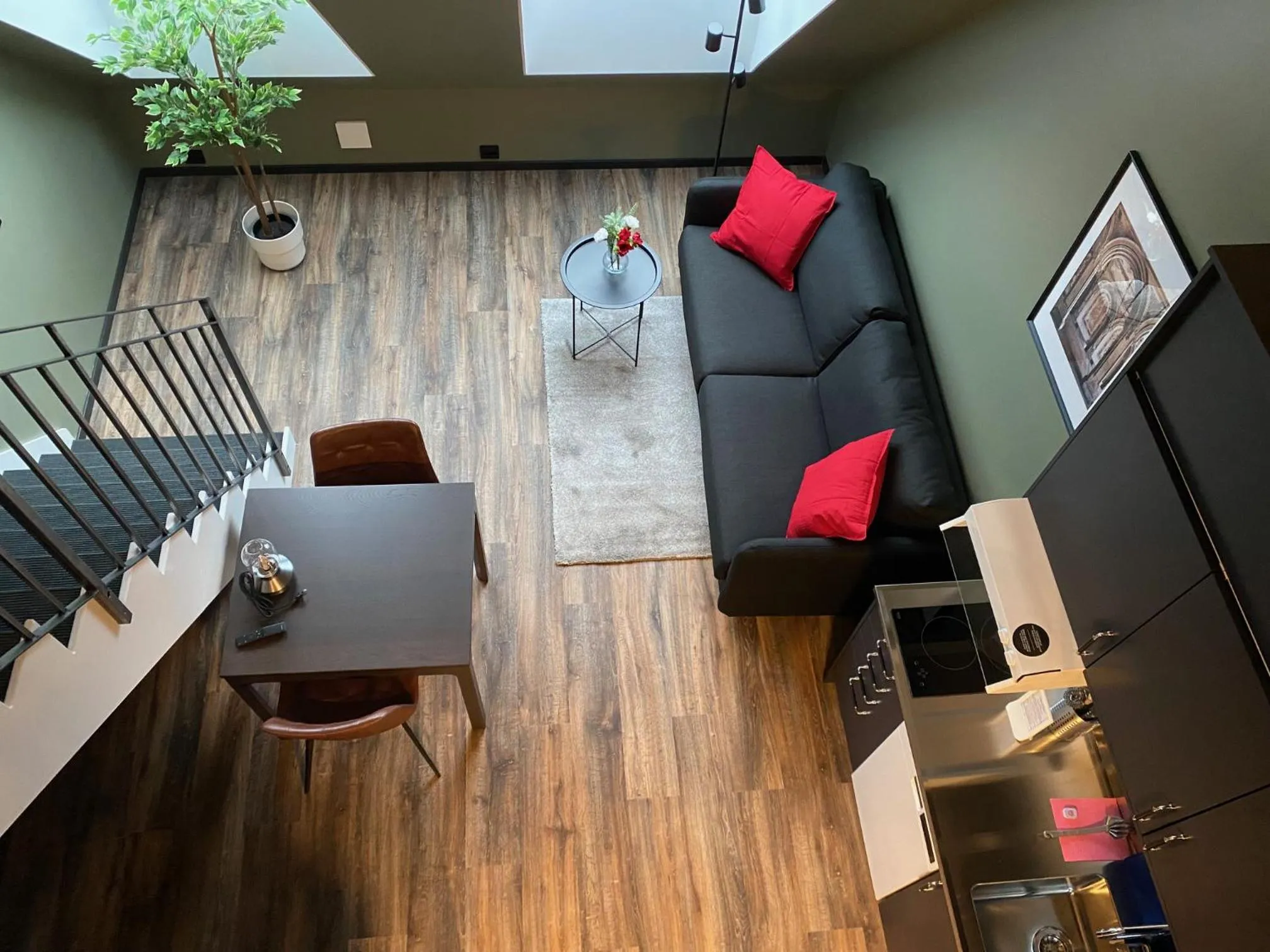 Living room in Magnolia House Sollentuna