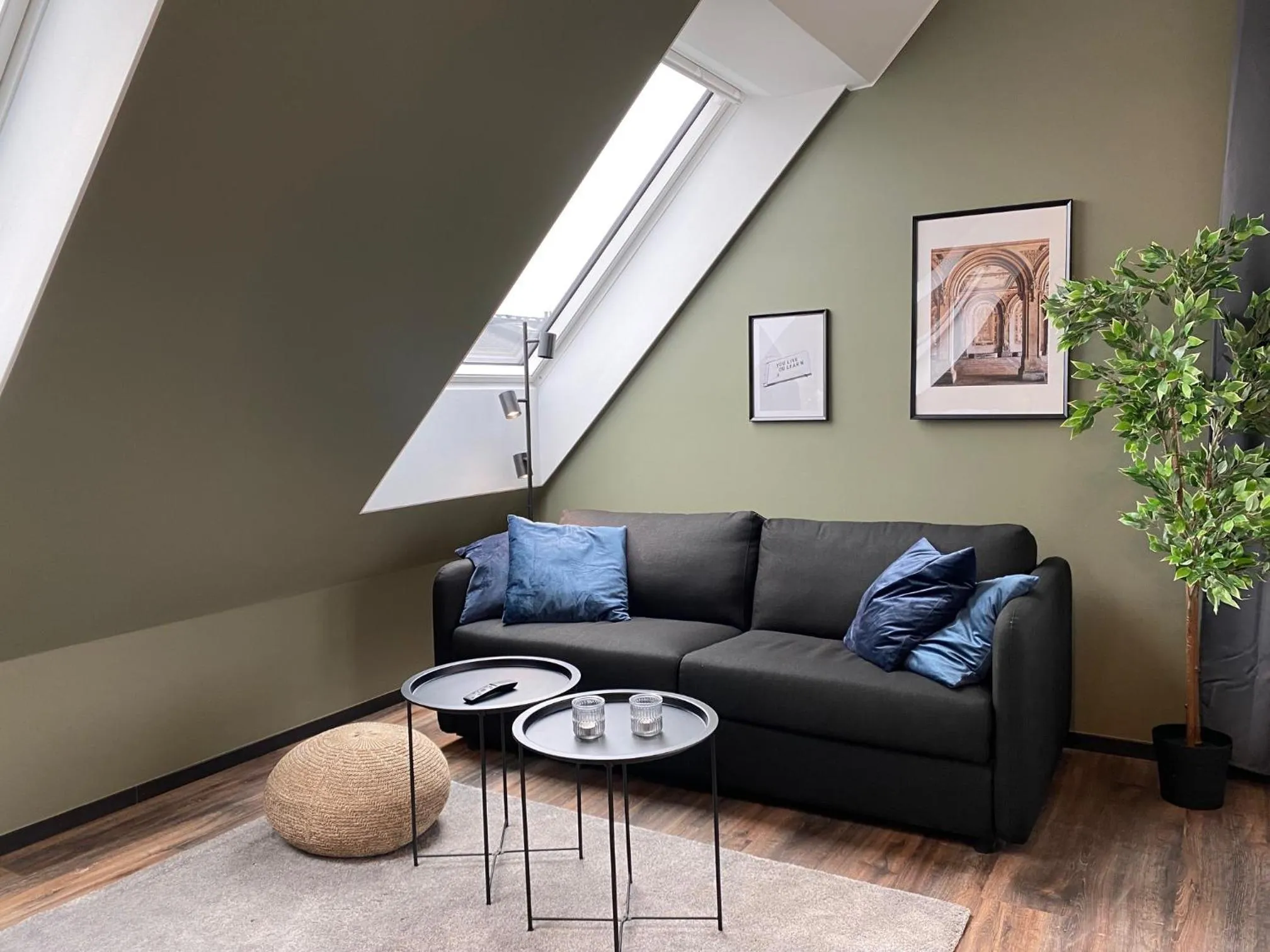 Seating area in Magnolia House Sollentuna