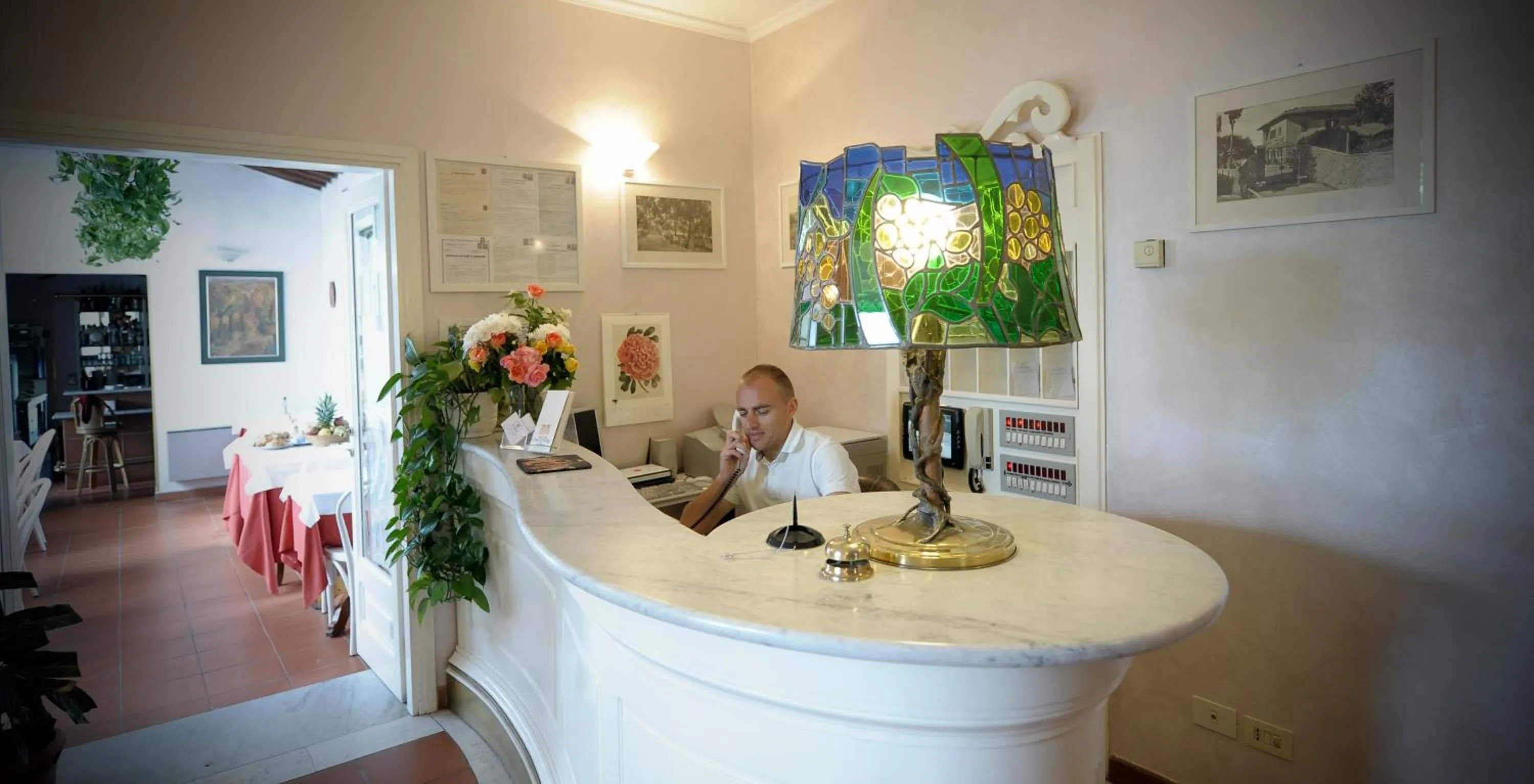 Lobby or reception in Hotel Villa Belvedere