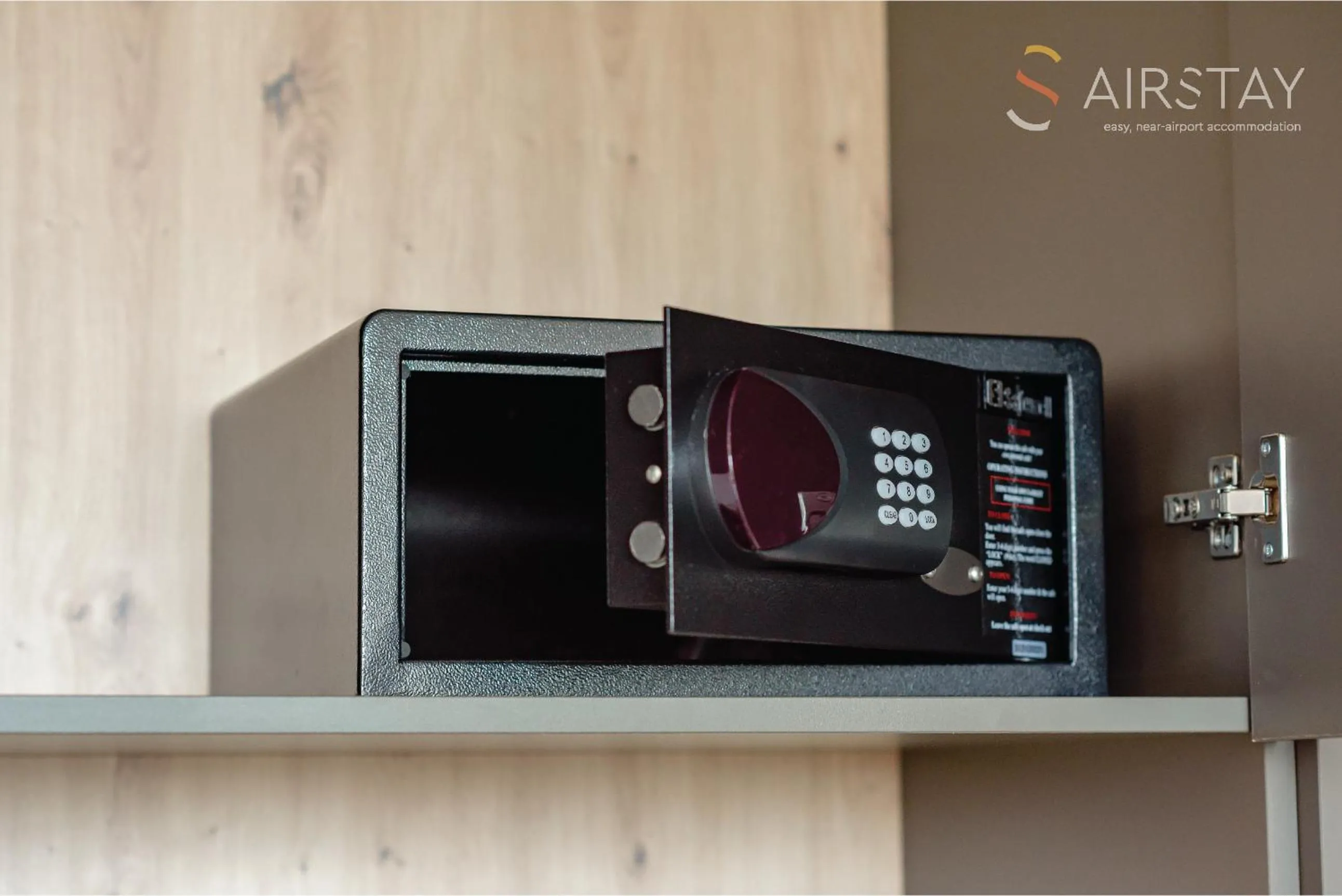 safe in Zed Smart Property Airport by Airstay