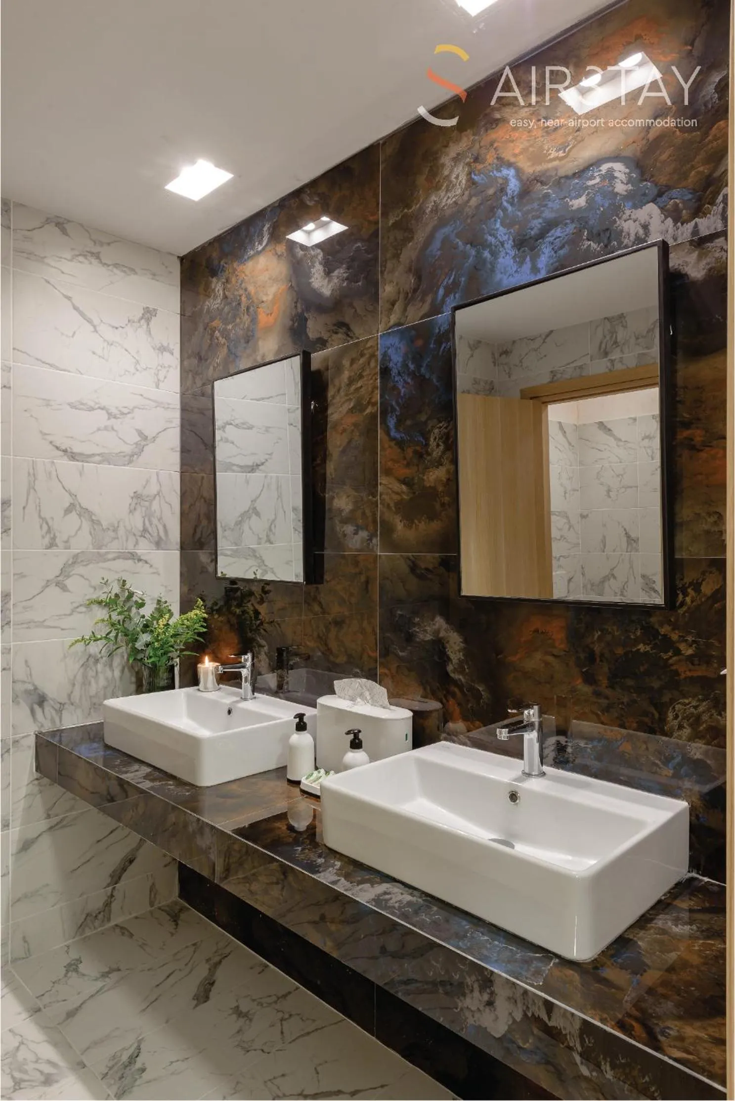 Bathroom in Zed Smart Property Airport by Airstay