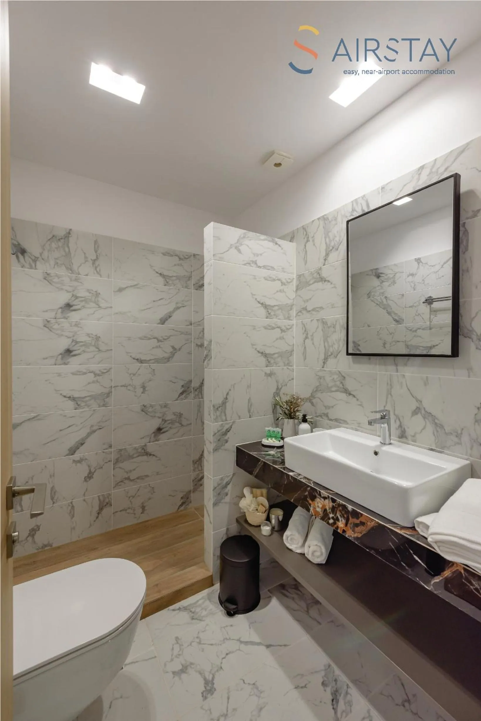 Shower in Zed Smart Property Airport by Airstay