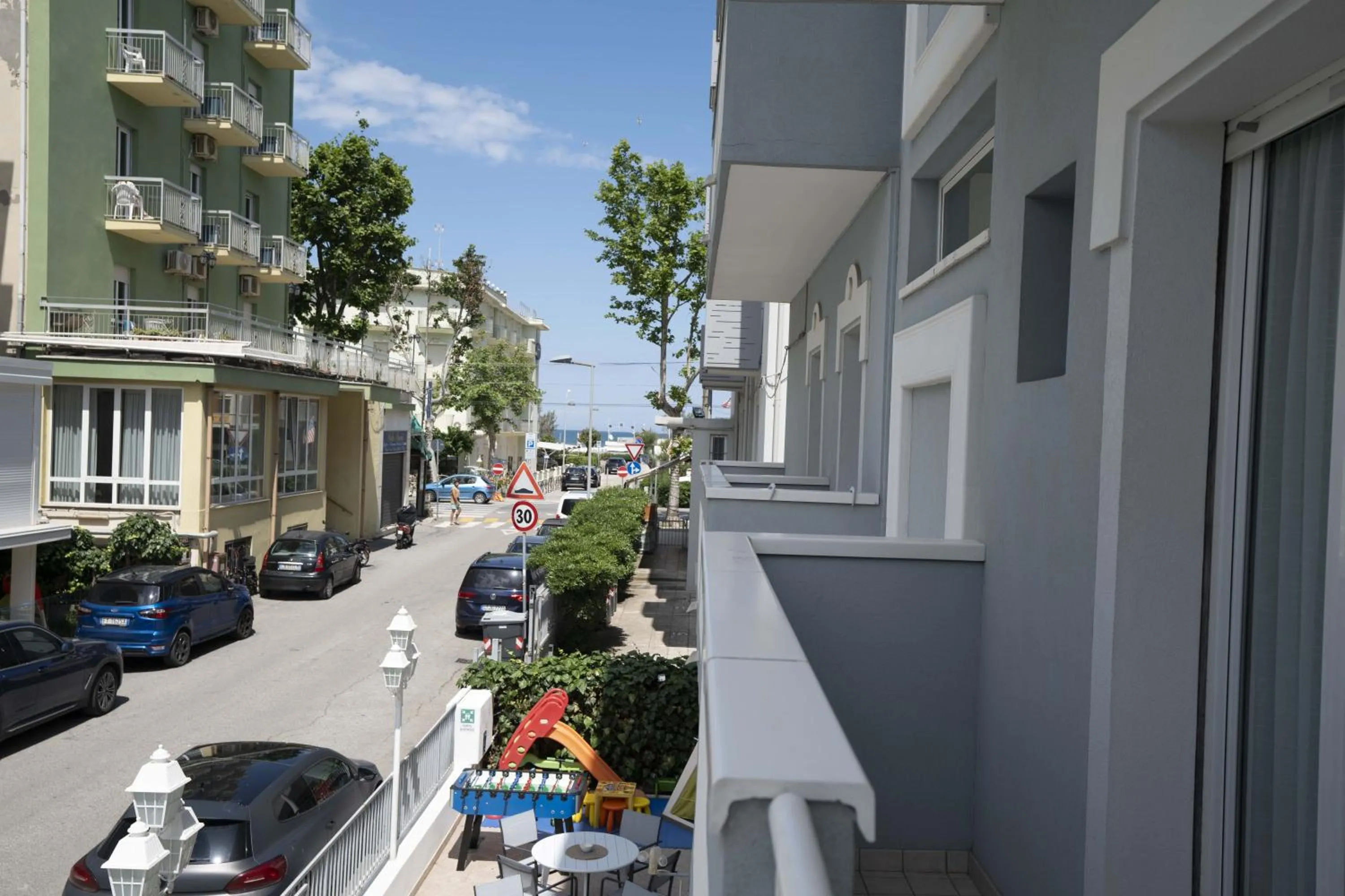 Street view in Hotel Odeon