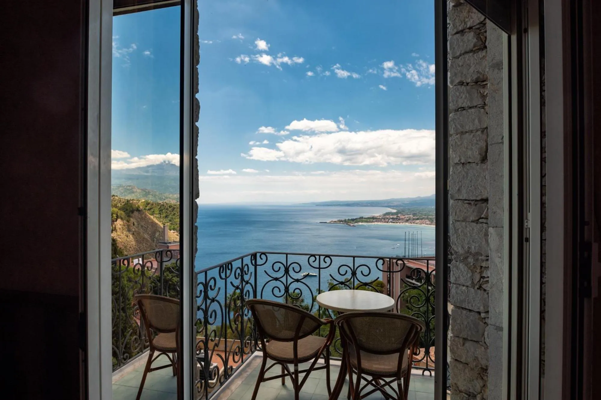 Sea view in Taormina Park Hotel