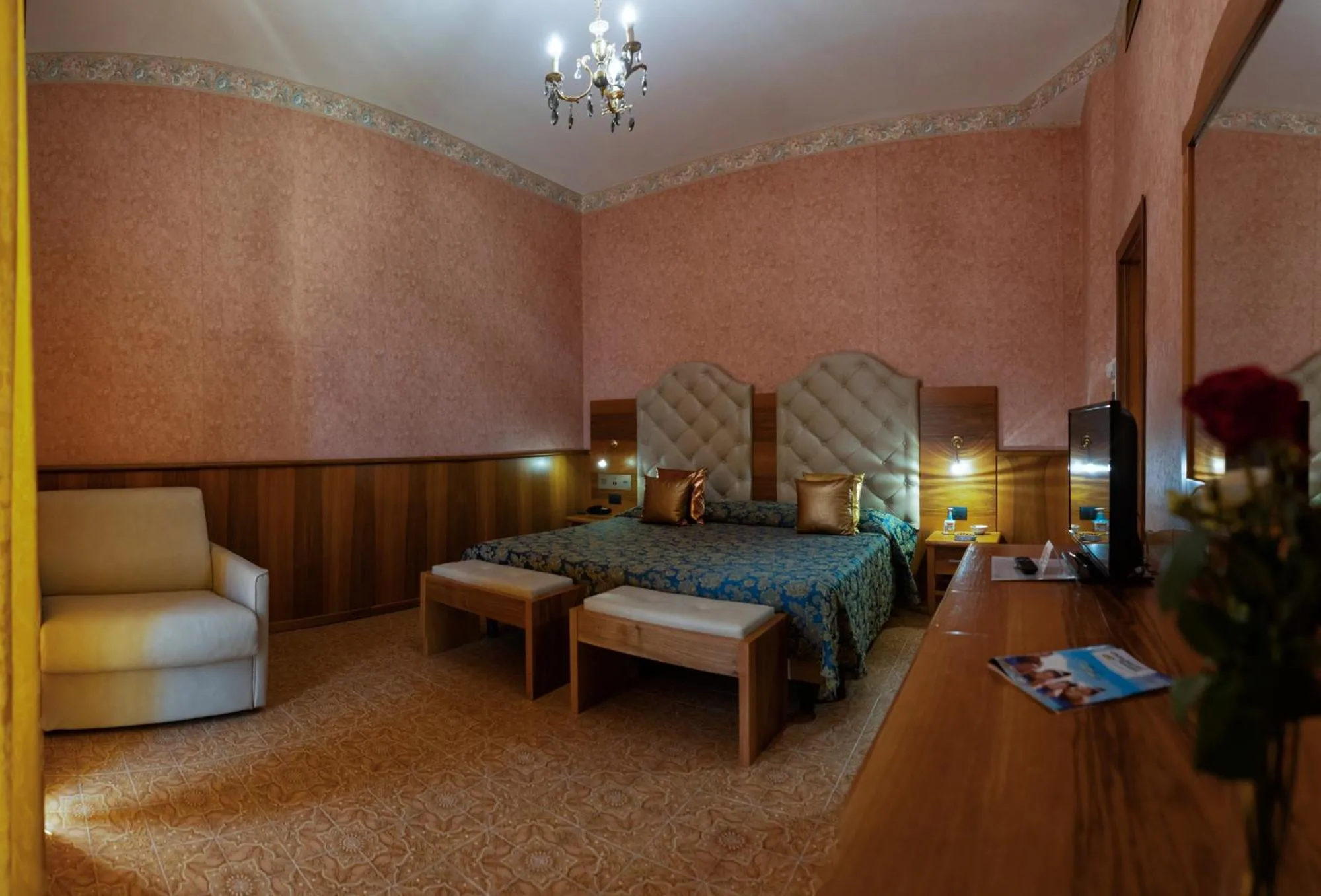 Photo of the whole room, Bed in Taormina Park Hotel