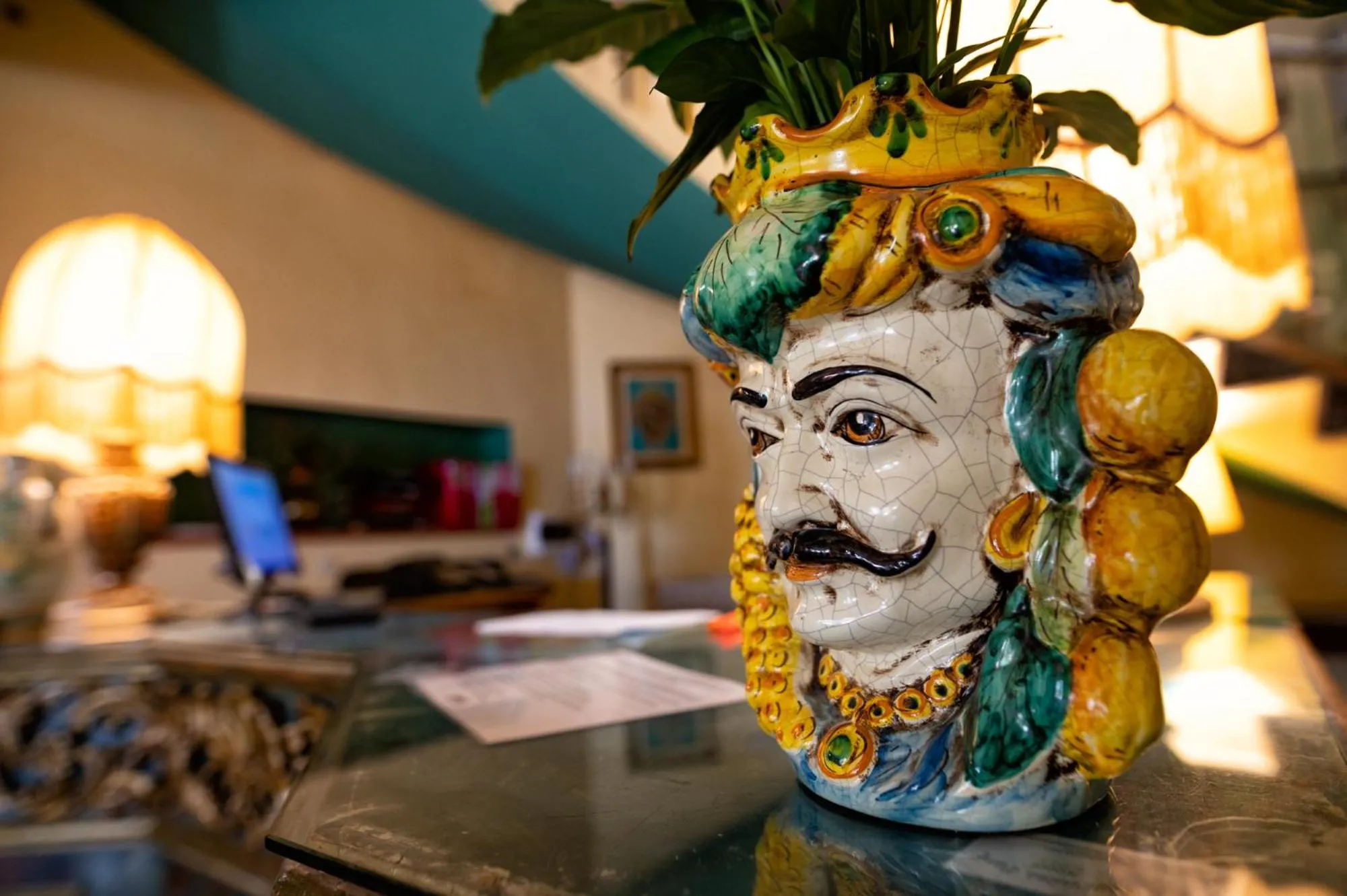 Lobby or reception in Taormina Park Hotel