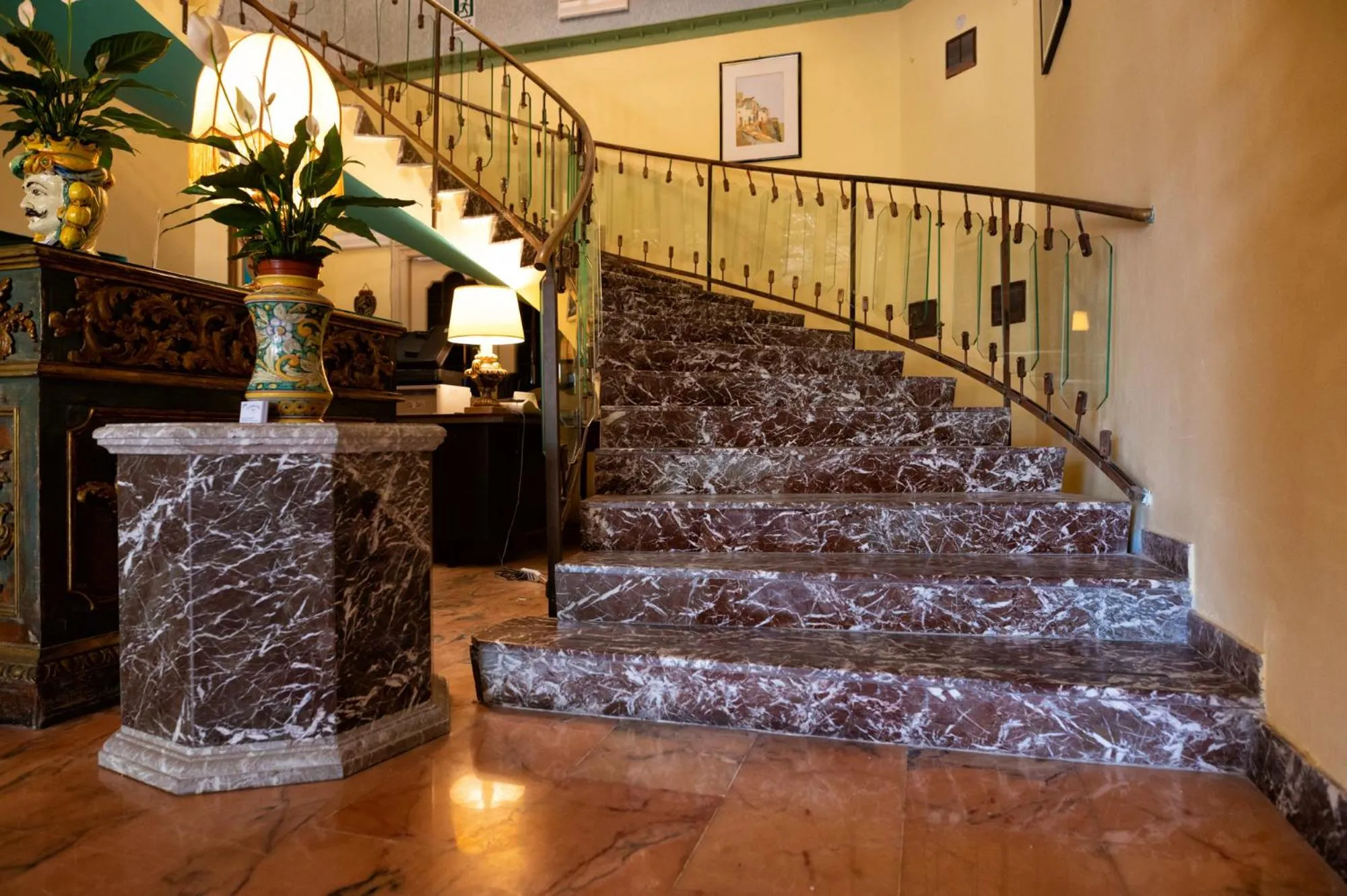Lobby or reception in Taormina Park Hotel