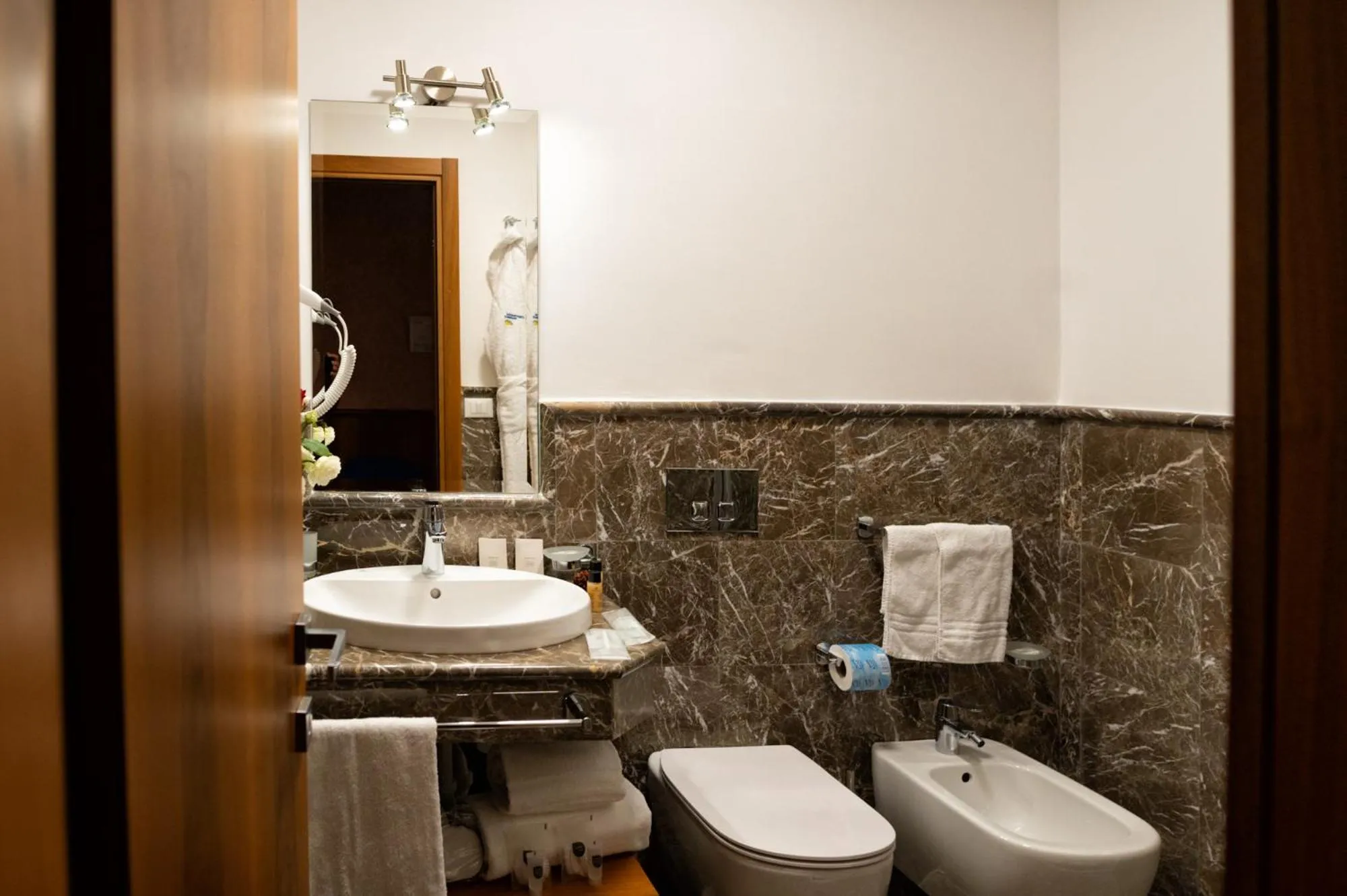 Bathroom in Taormina Park Hotel