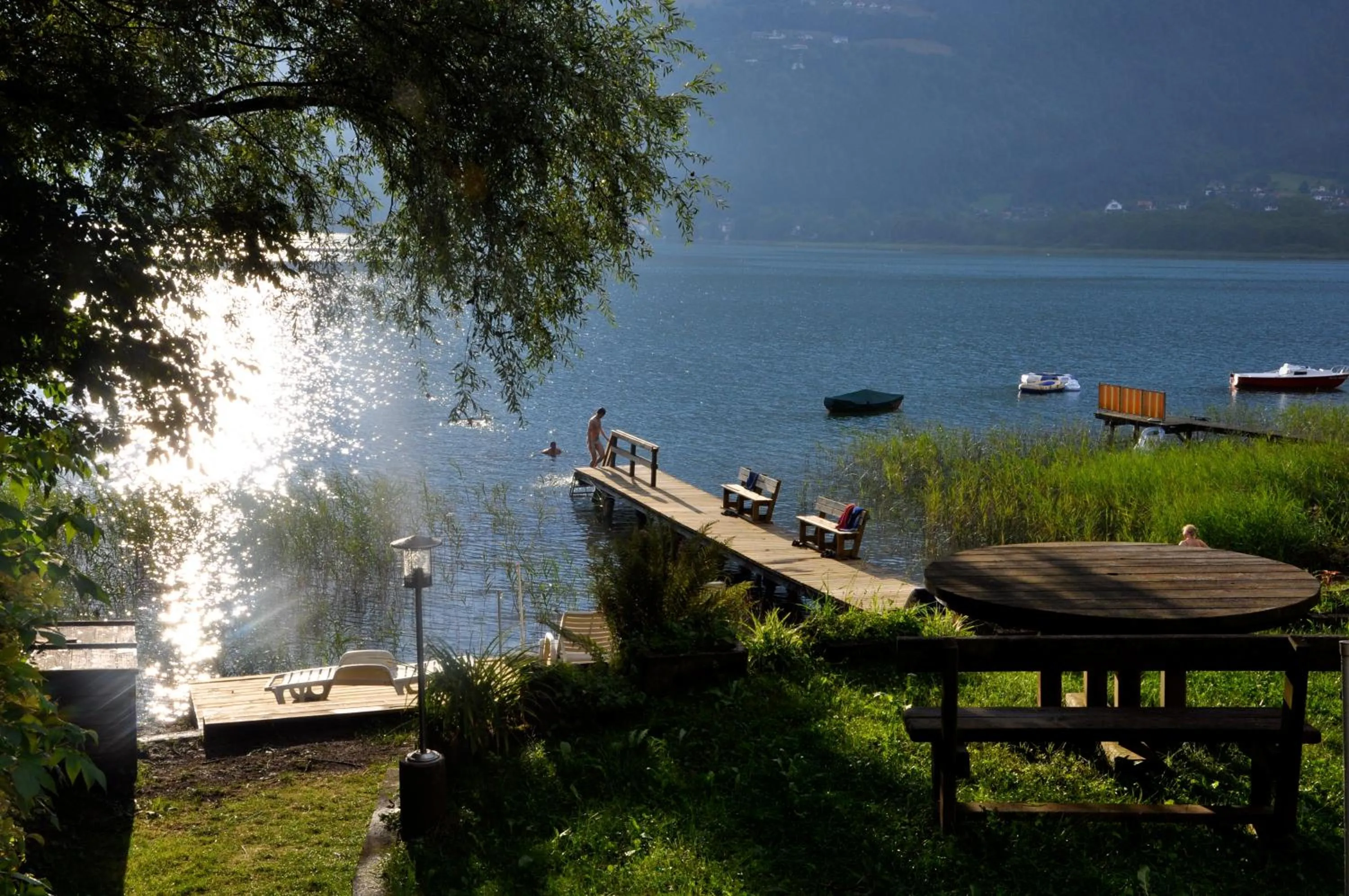 Beach in Seehaus Karantanien am Ossiacher See