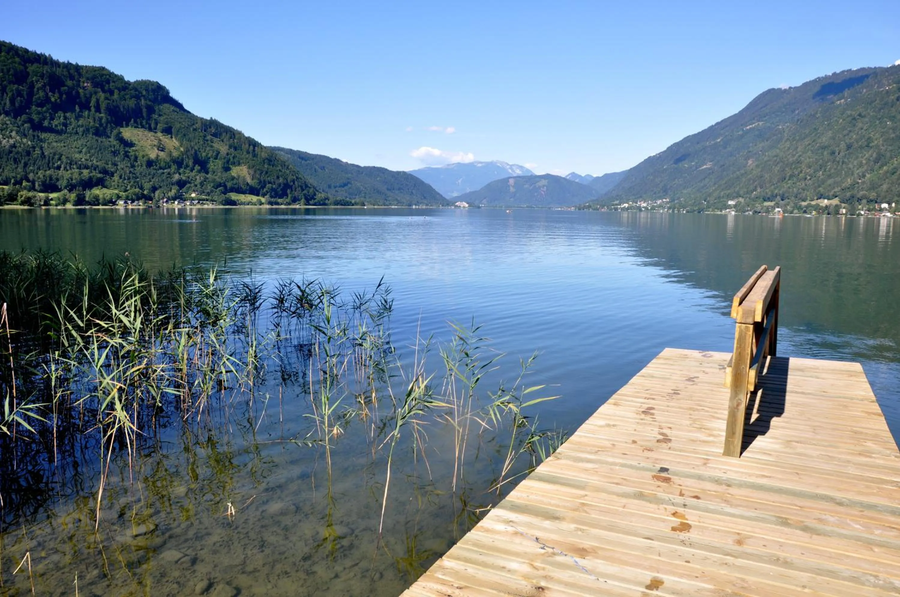 Beach in Seehaus Karantanien am Ossiacher See