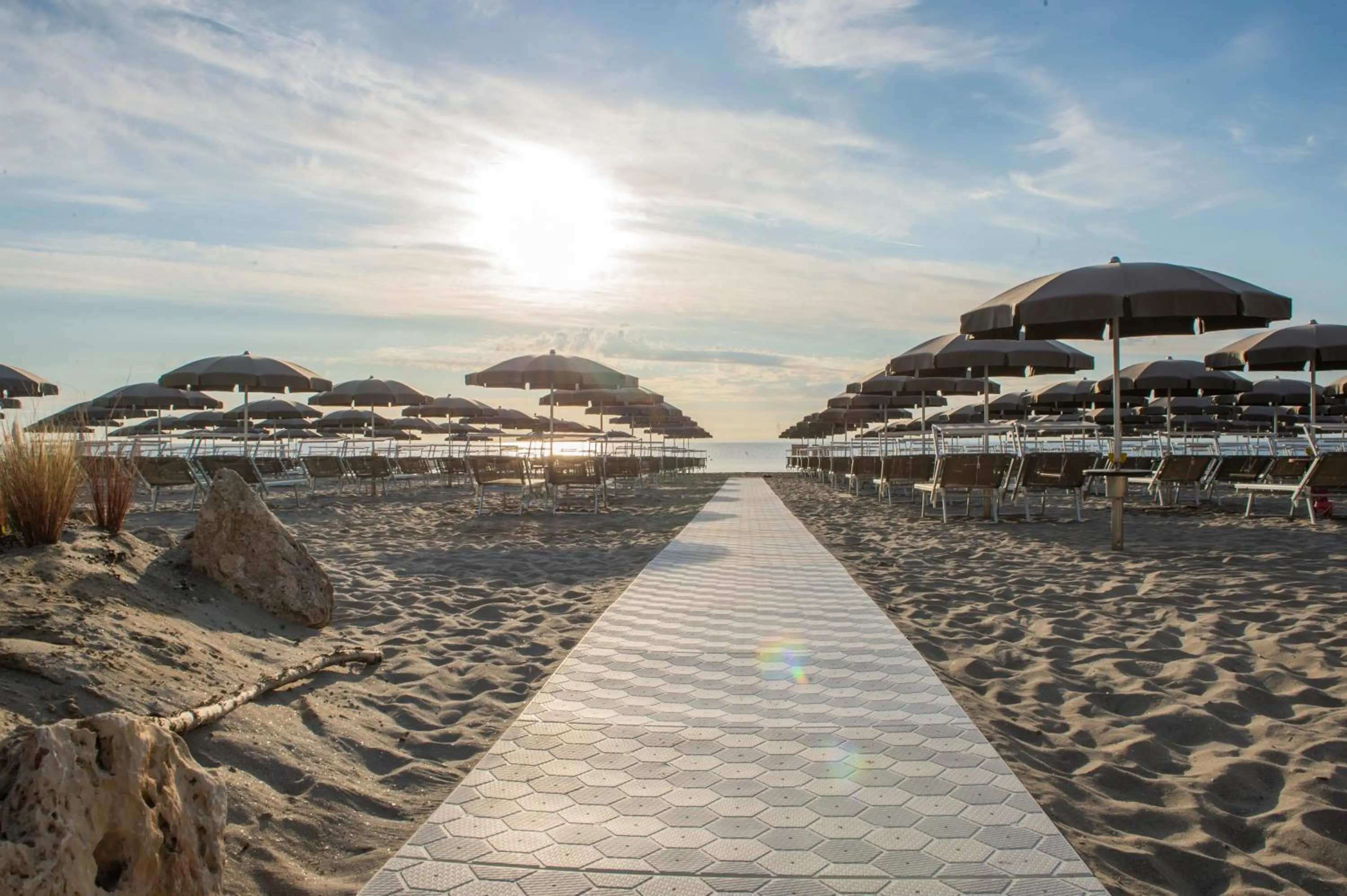 Beach in Hotel Majestic