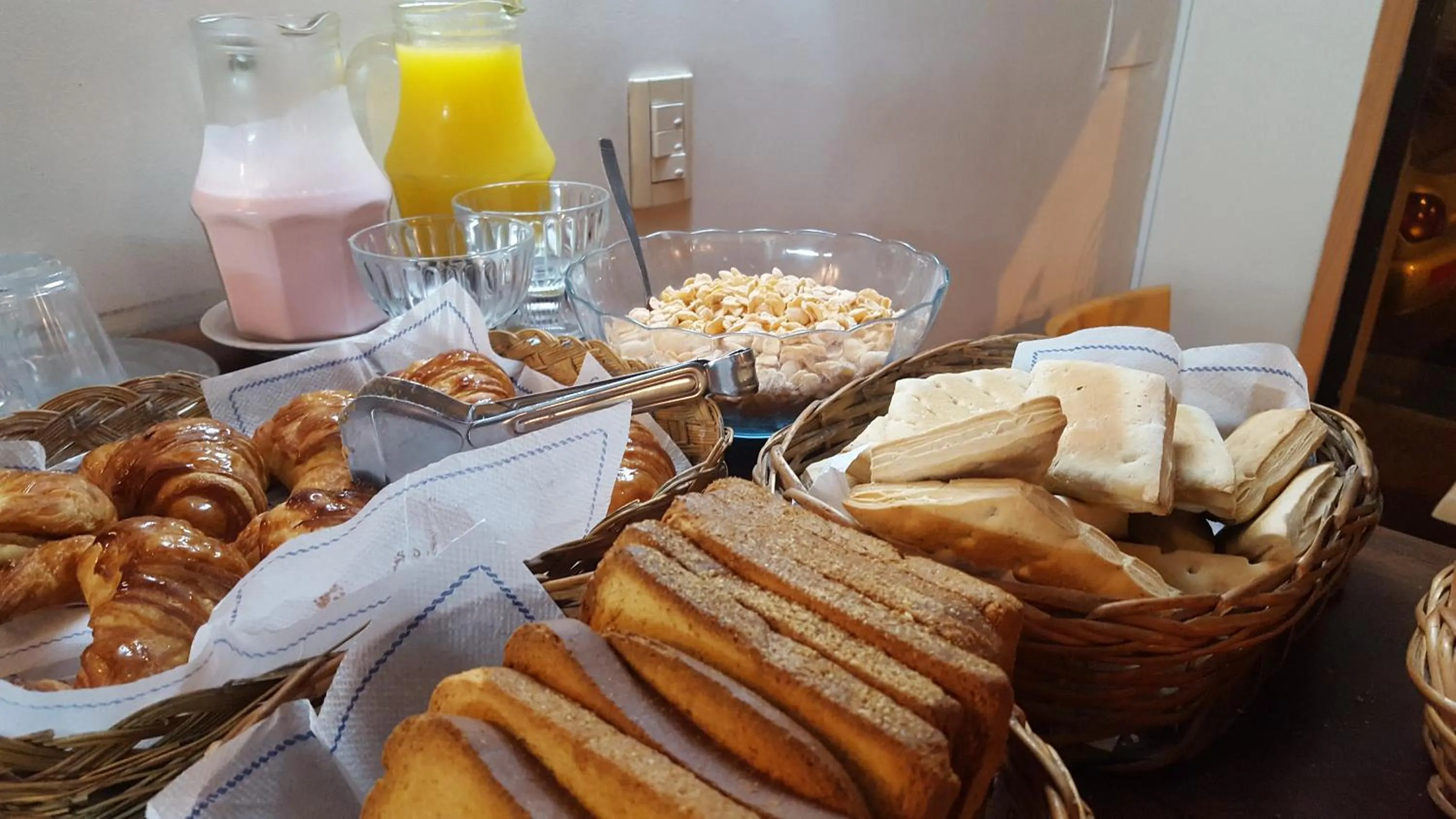 Food and drinks in Refugio del Inca