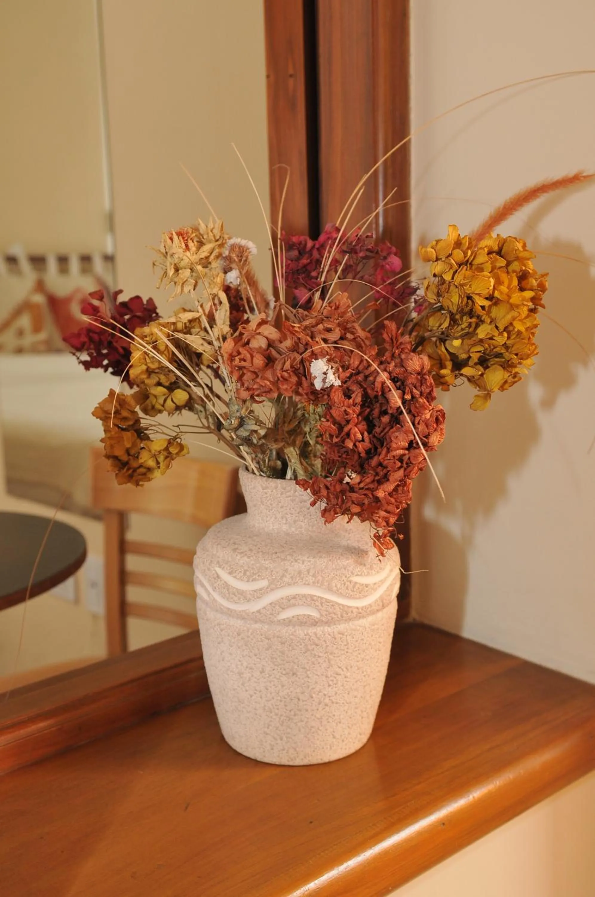 Decorative detail in Refugio del Inca