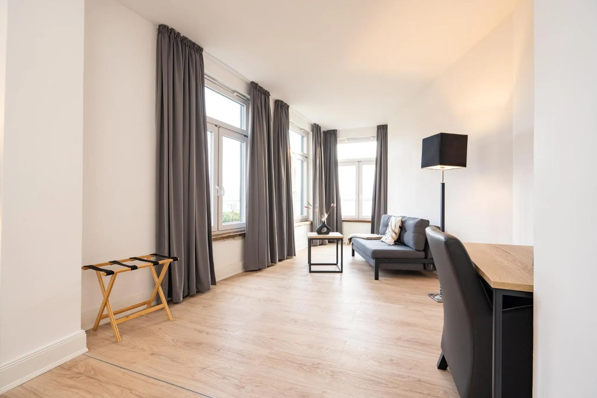 Living room in Homaris Strandhaus Blankenese