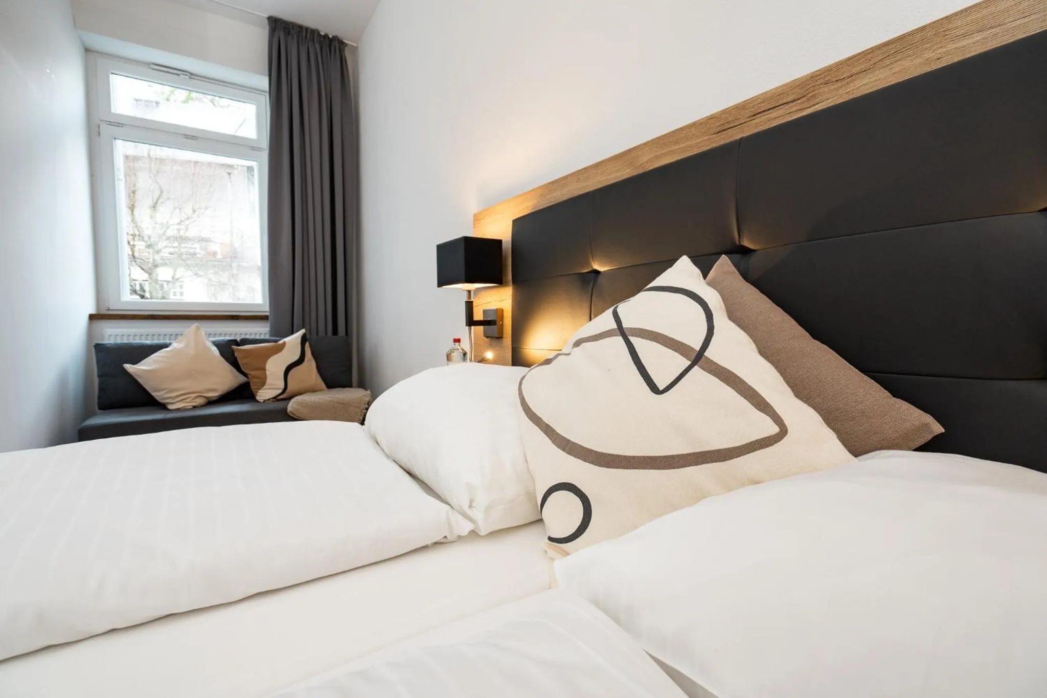 Bed in Homaris Strandhaus Blankenese