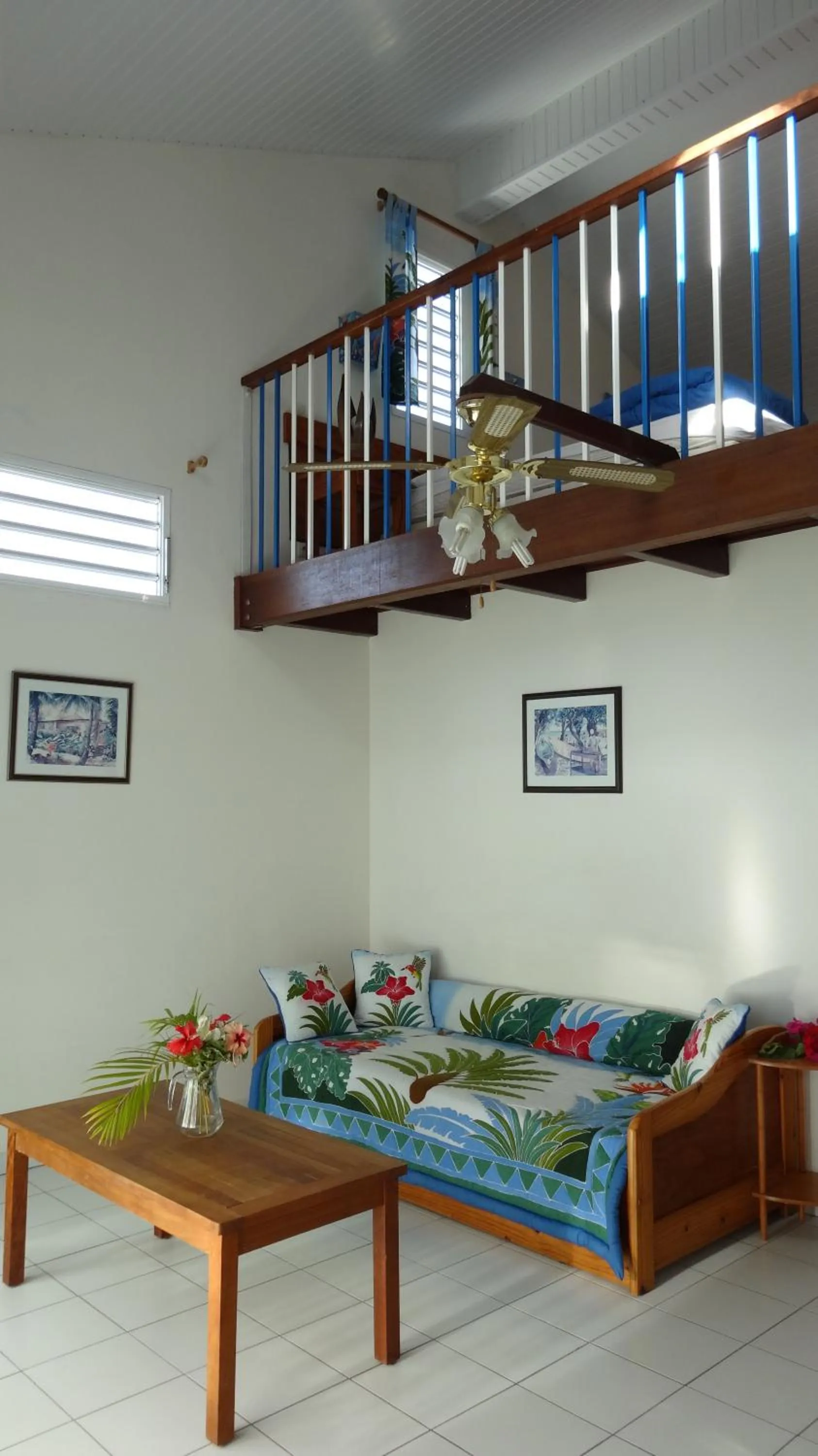 Living room in Résidence des îles