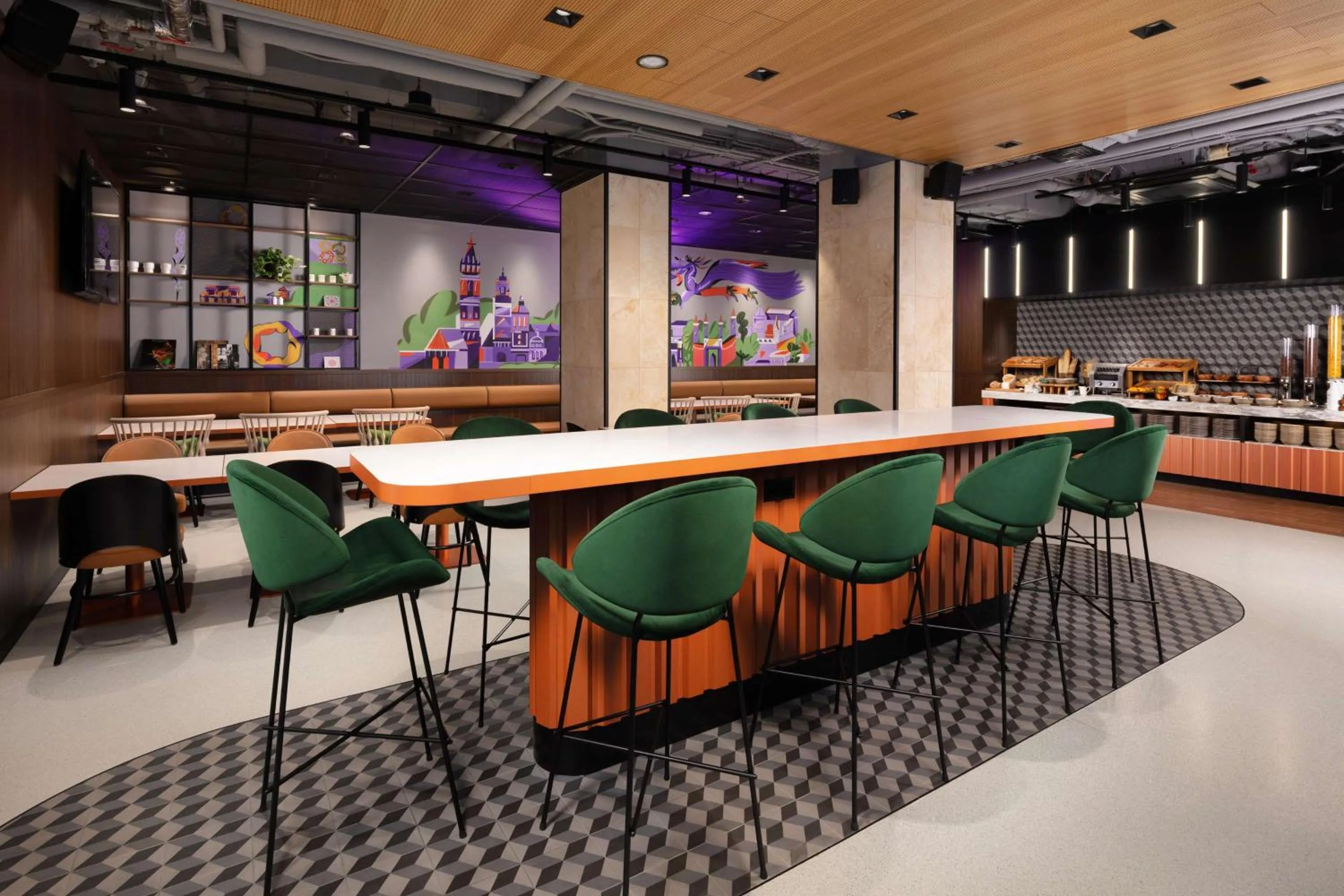 Restaurant/places to eat in Hyatt Place Krakow