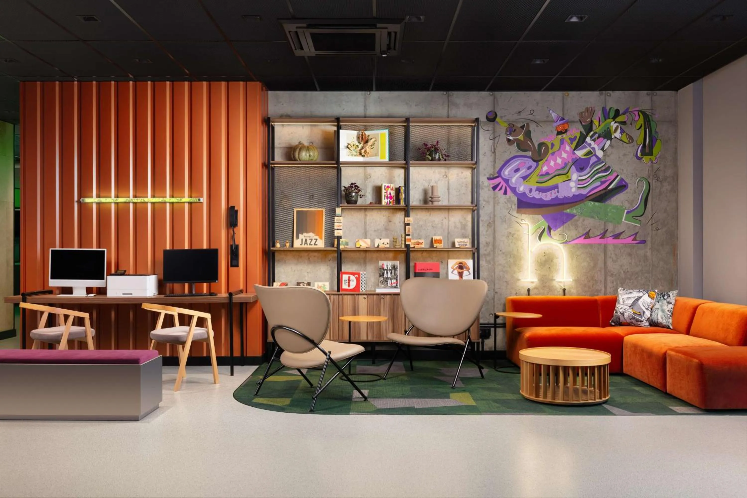 Lobby or reception in Hyatt Place Krakow