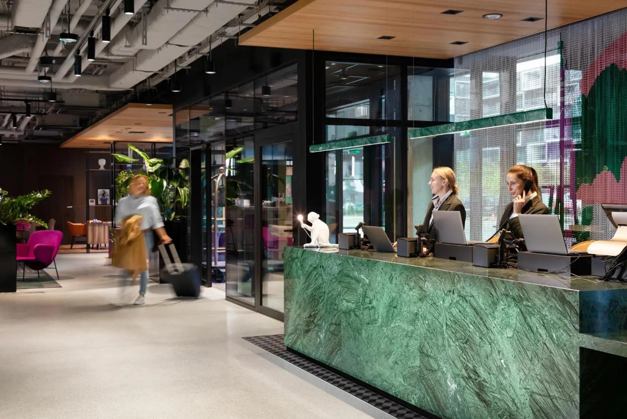 Lobby or reception in Hyatt Place Krakow Lobby or reception in Hyatt Place Krakow