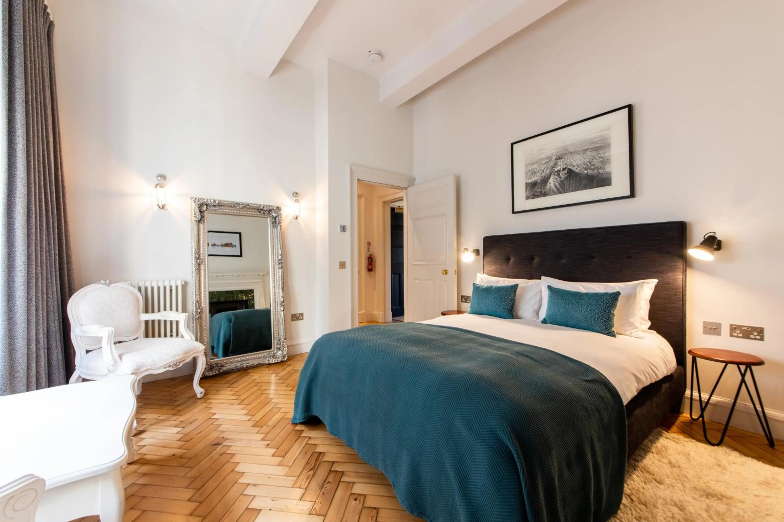 Bedroom, Bed in Linton Collection - 28 North Bridge