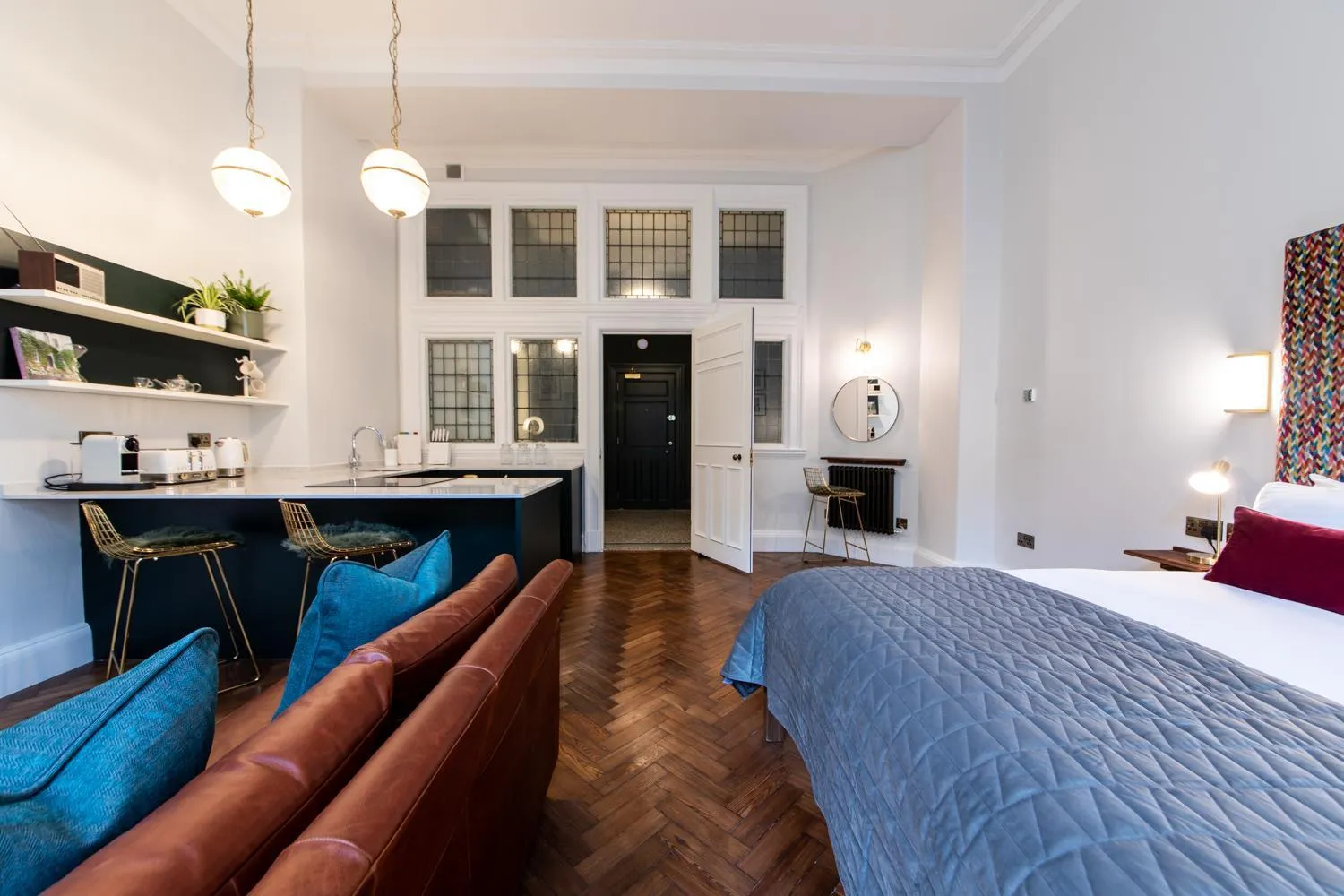 Kitchen or kitchenette, Bed in Linton Collection - 28 North Bridge